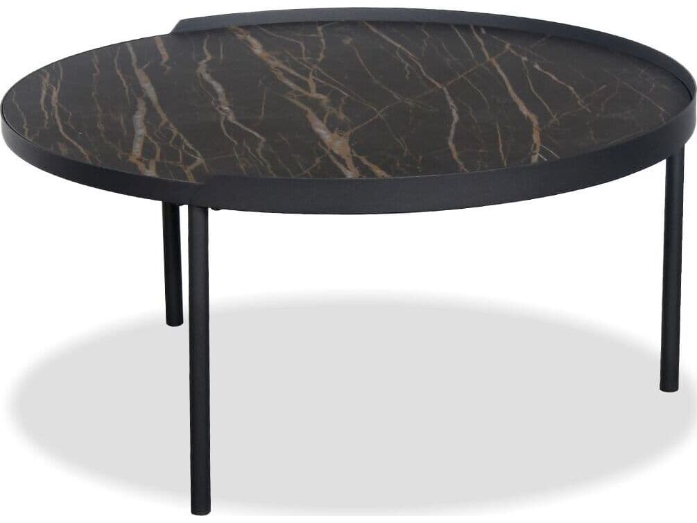 Mobital Coast Round Ceramic Coffee Table
