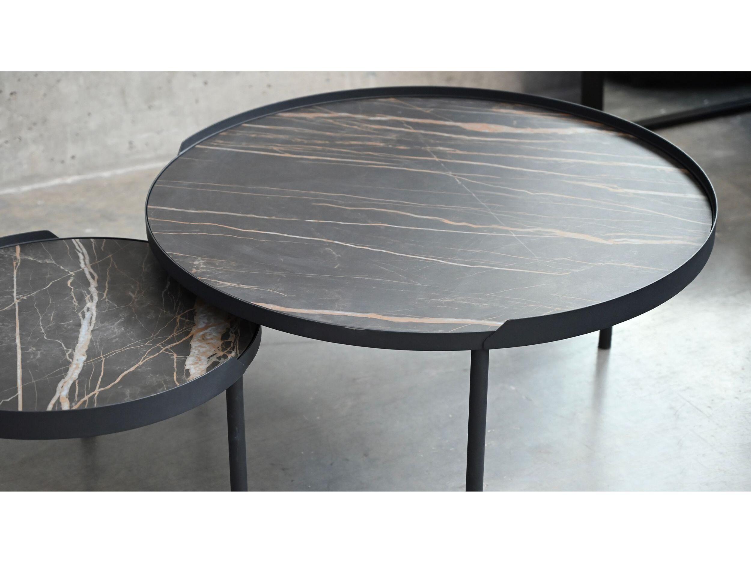 Mobital Coast Round Ceramic Coffee Table