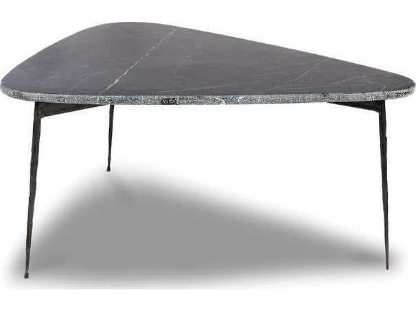 Mobital Flint Black Marquina Marble Coffee Table