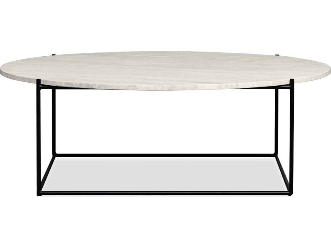 Mobital Lola Round Stone Coffee Table