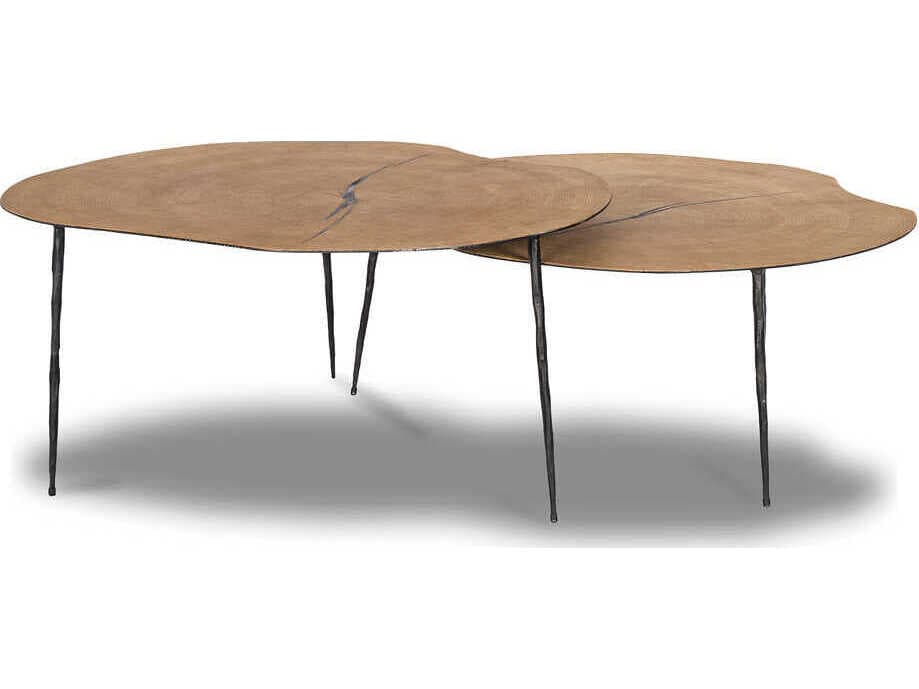 Mobital Oakley Round Wood Reclaimed Coffee Table