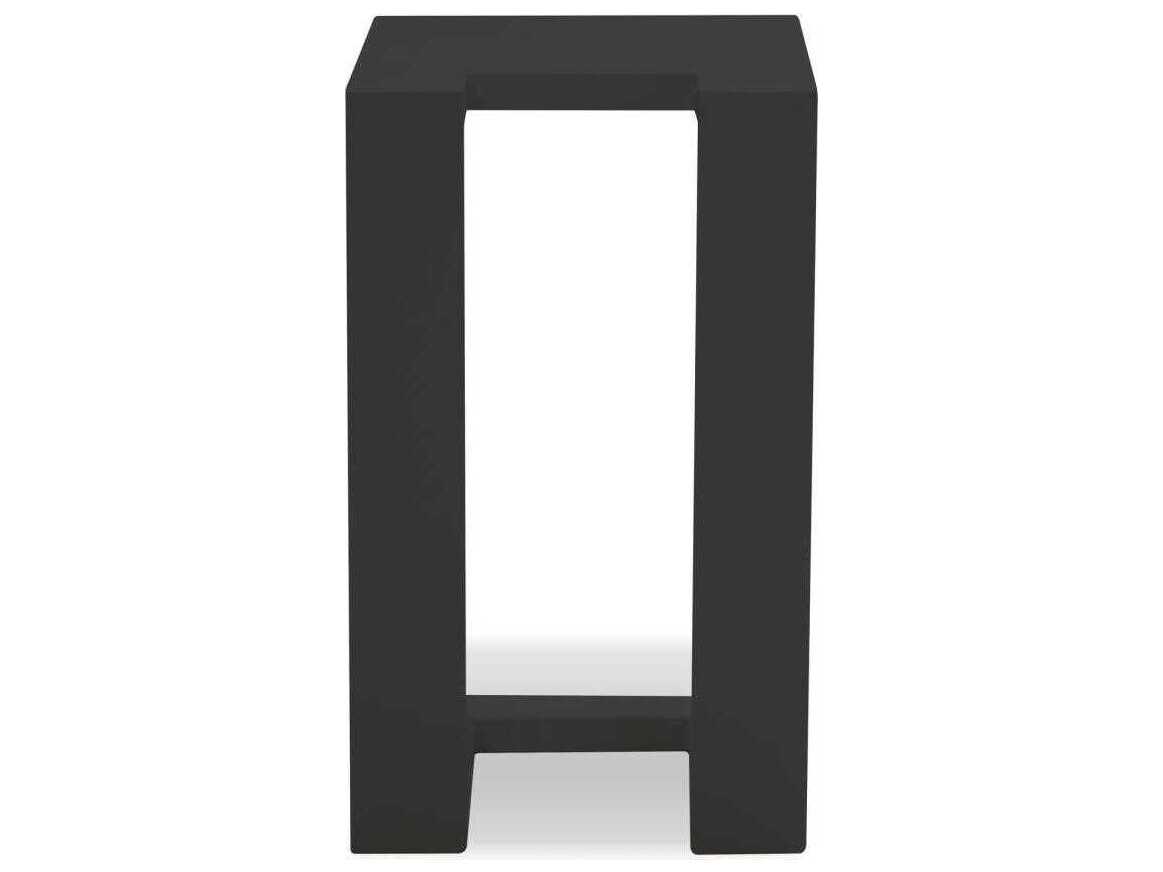 Mobital Ambleside Rectangular Metal Black End Table