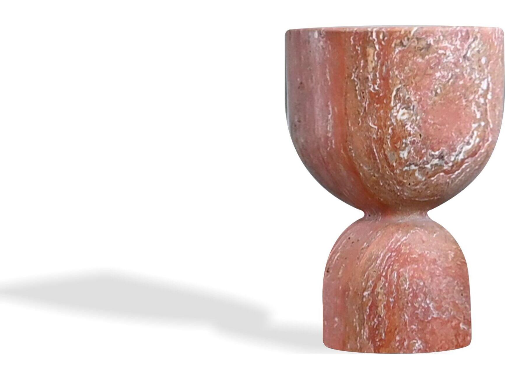 Mobital Apothecary Stone End Table