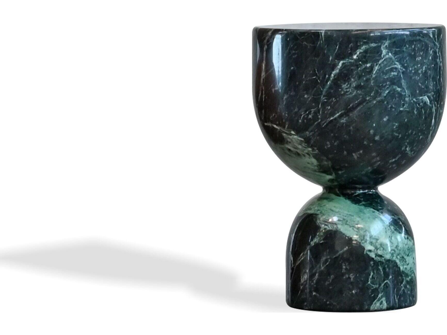 Mobital Apothecary Round Marble End Table