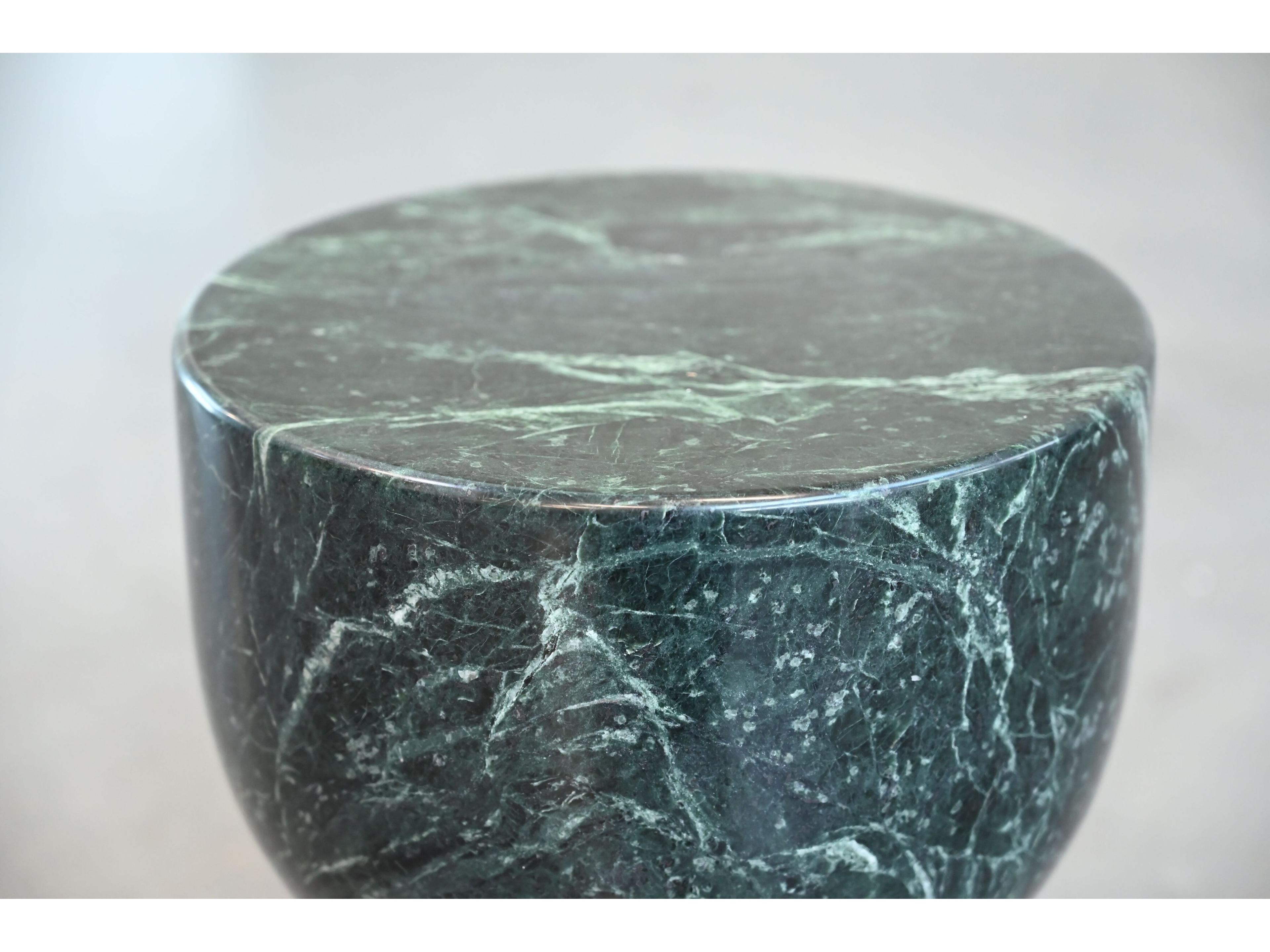 Mobital Apothecary Round Marble End Table