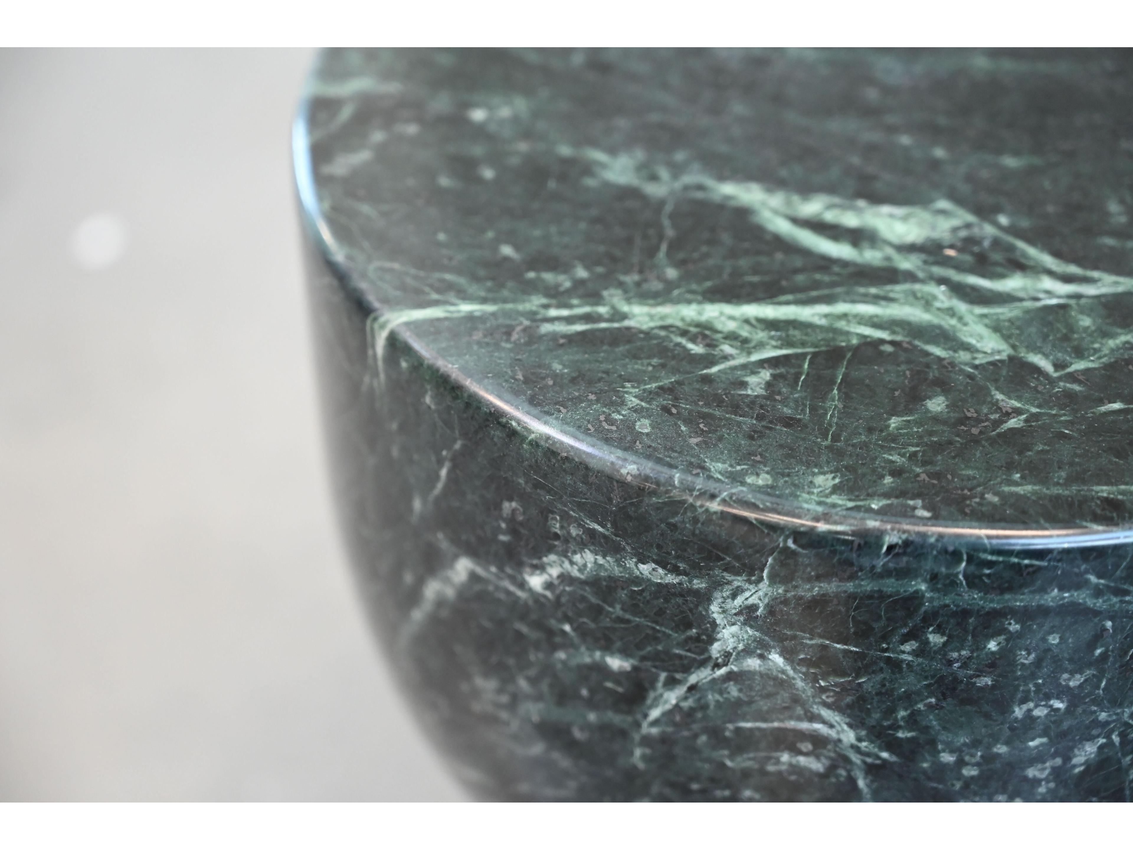 Mobital Apothecary Round Marble End Table