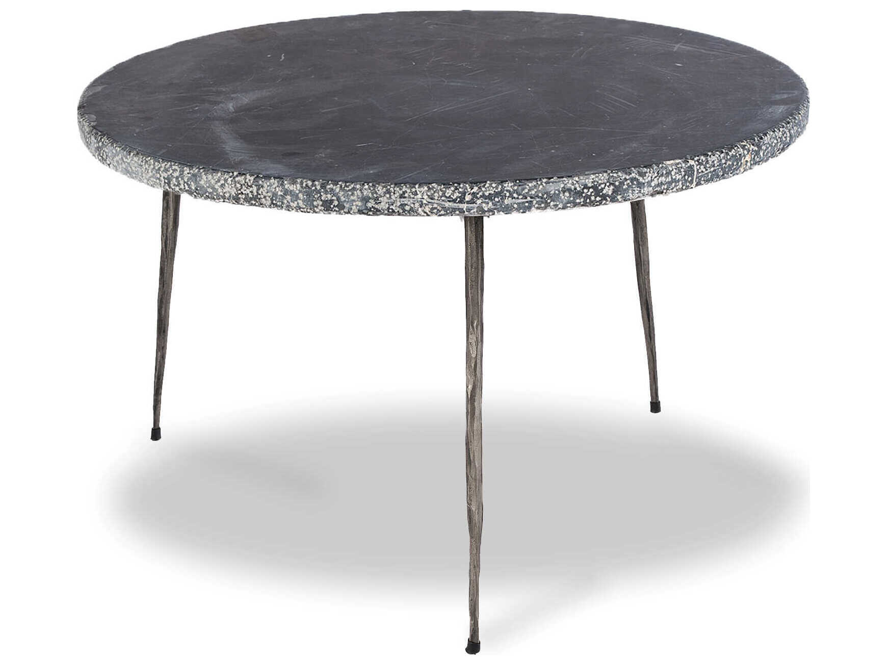 Mobital Kaii Round Marble Black Coffee Table