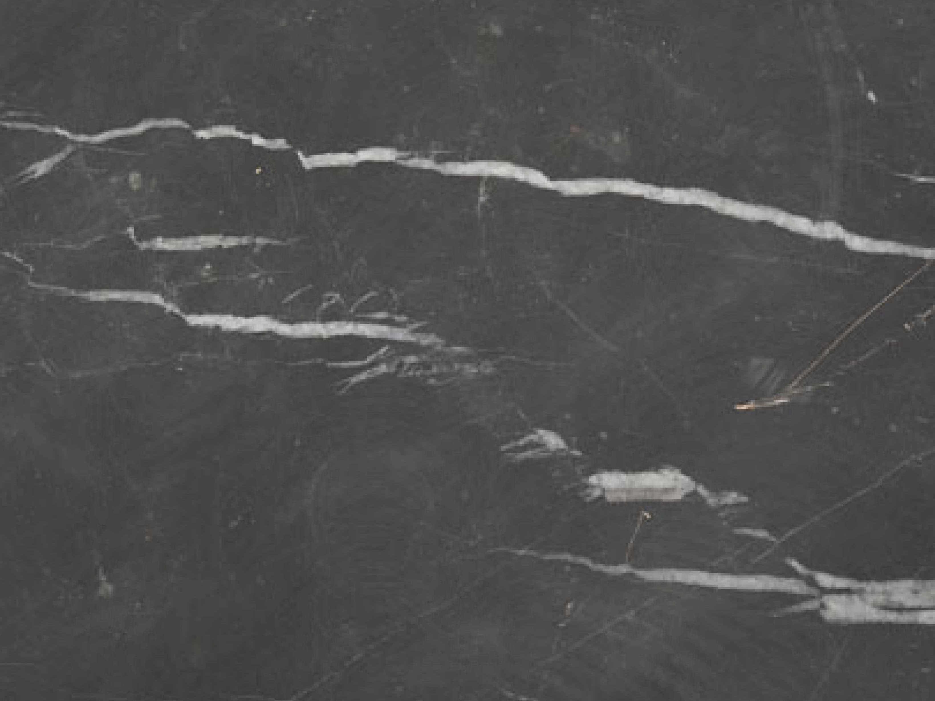 Mobital Kaii Round Marble Black Coffee Table