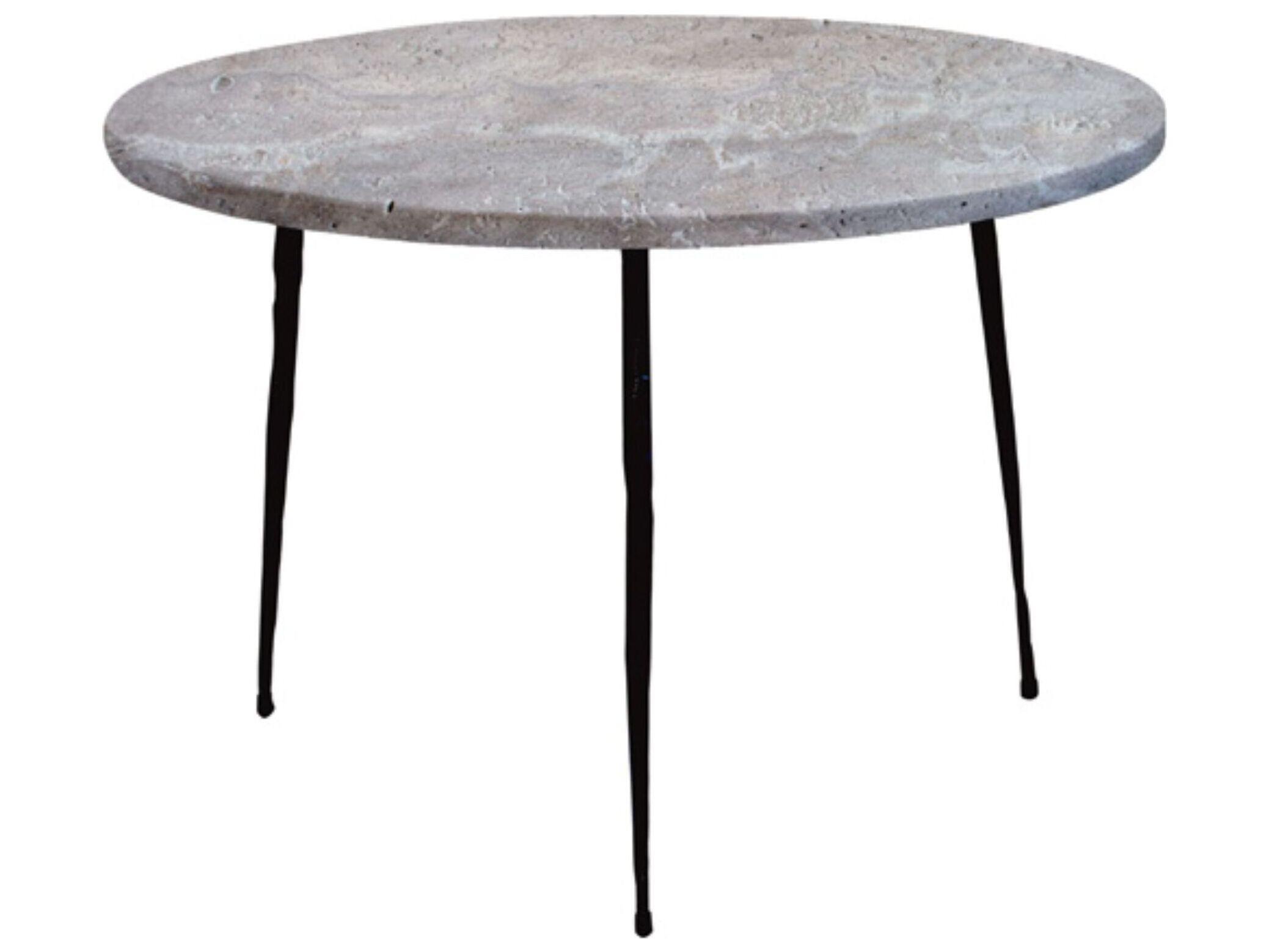 Mobital Kaii Round Stone End Table