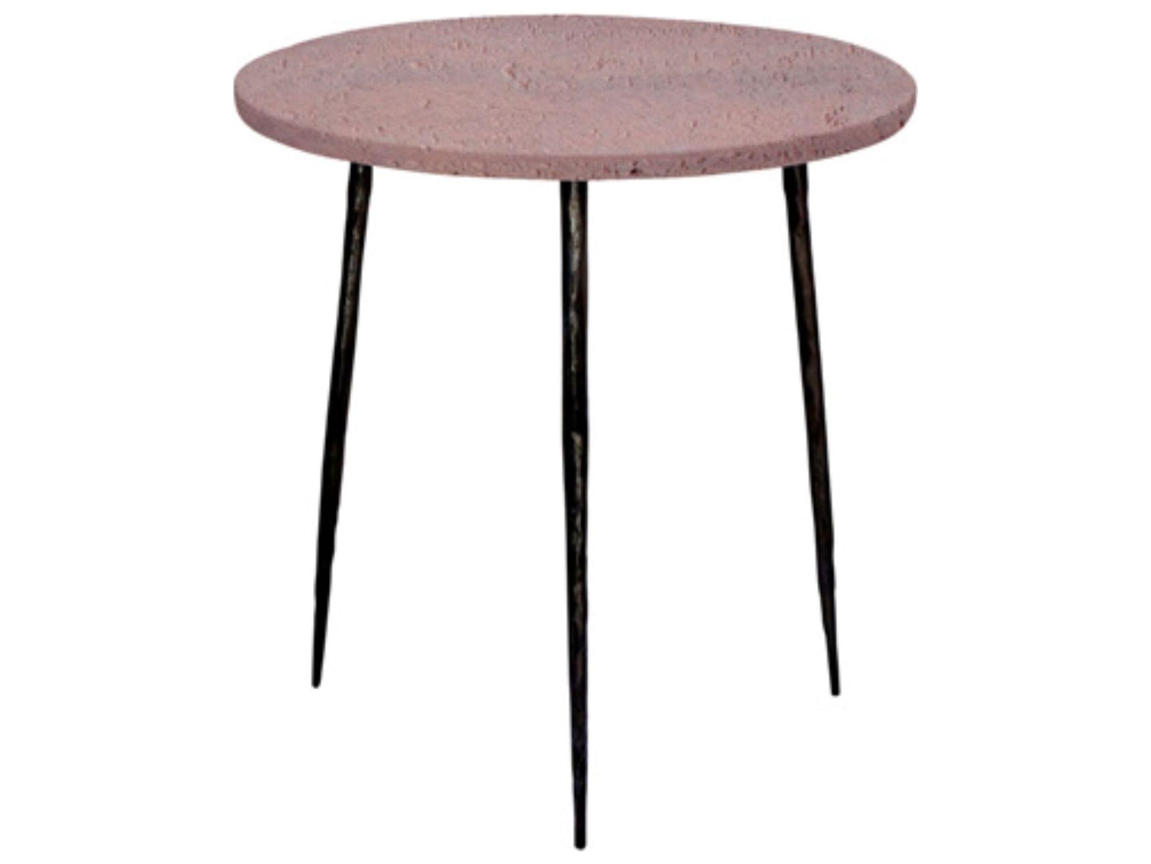 Mobital Kaii Round Stone End Table