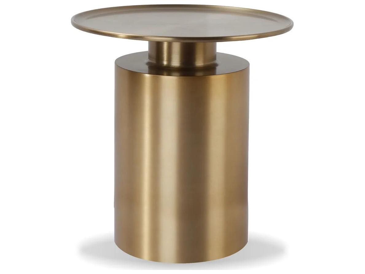 Mobital Rook Round Metal End Table