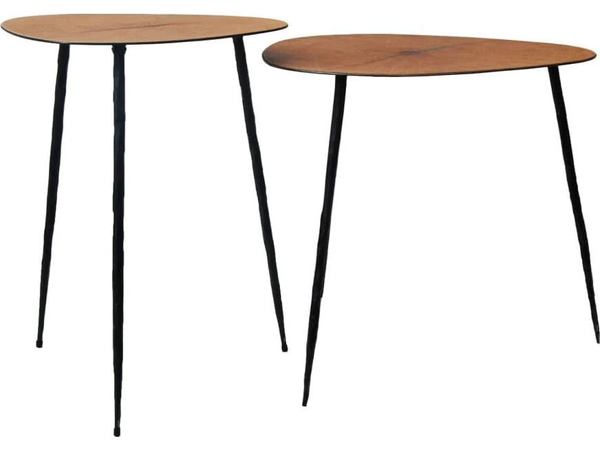 Mobital Oakley Round Wood End Table