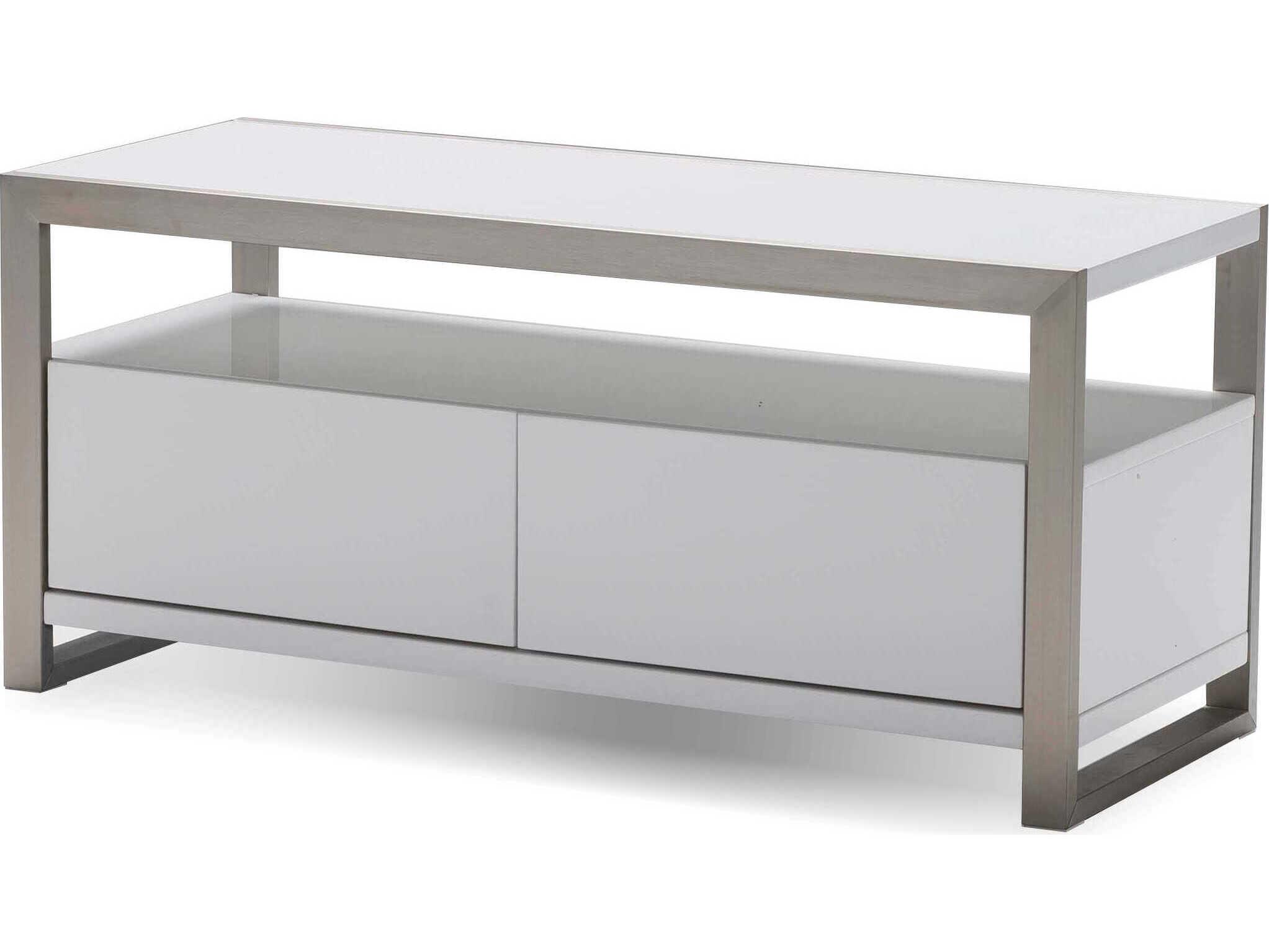 Mobital Brando 39" High Gloss White Media Console