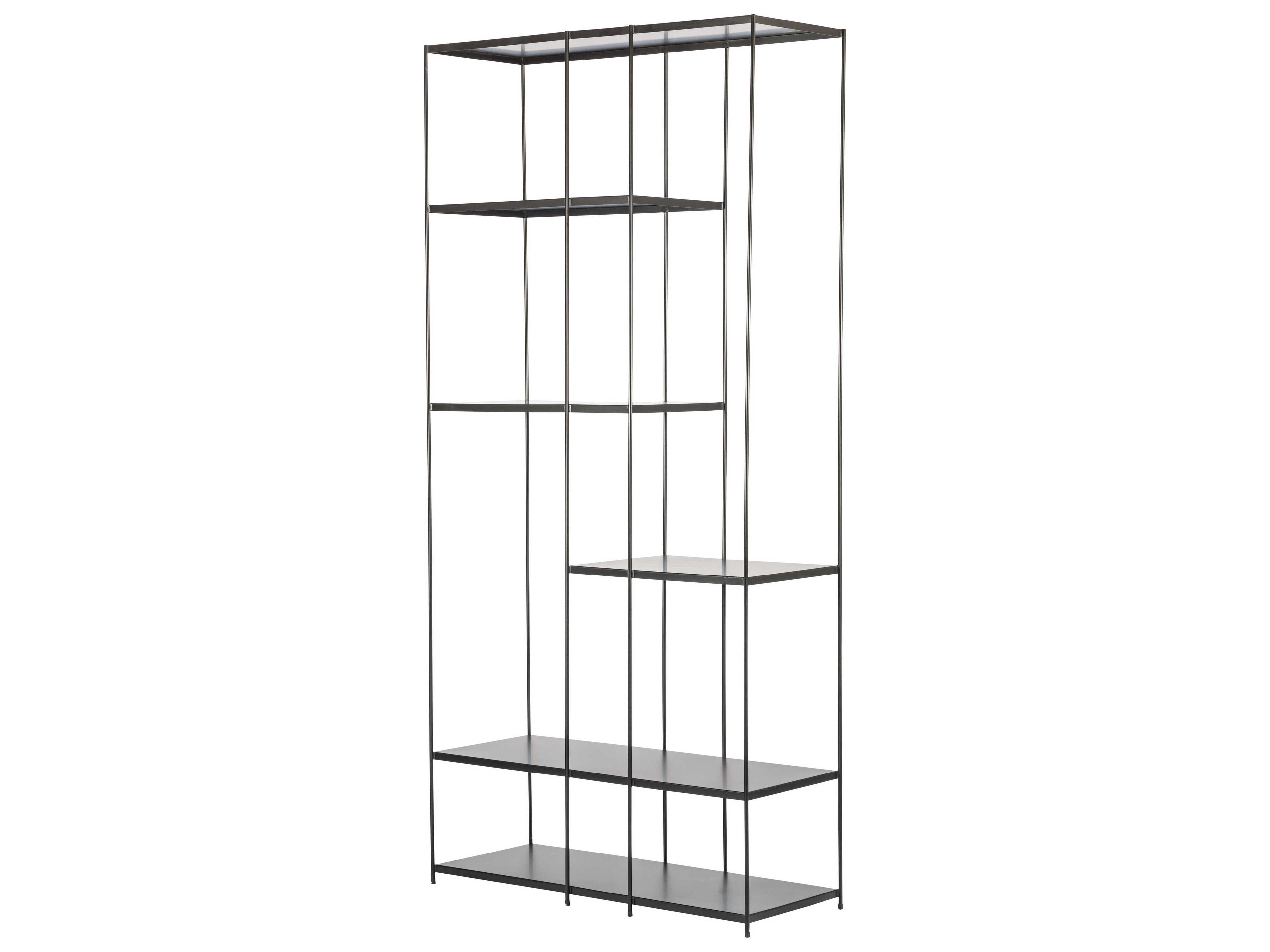 Mobital Etta Matte Black Etagere
