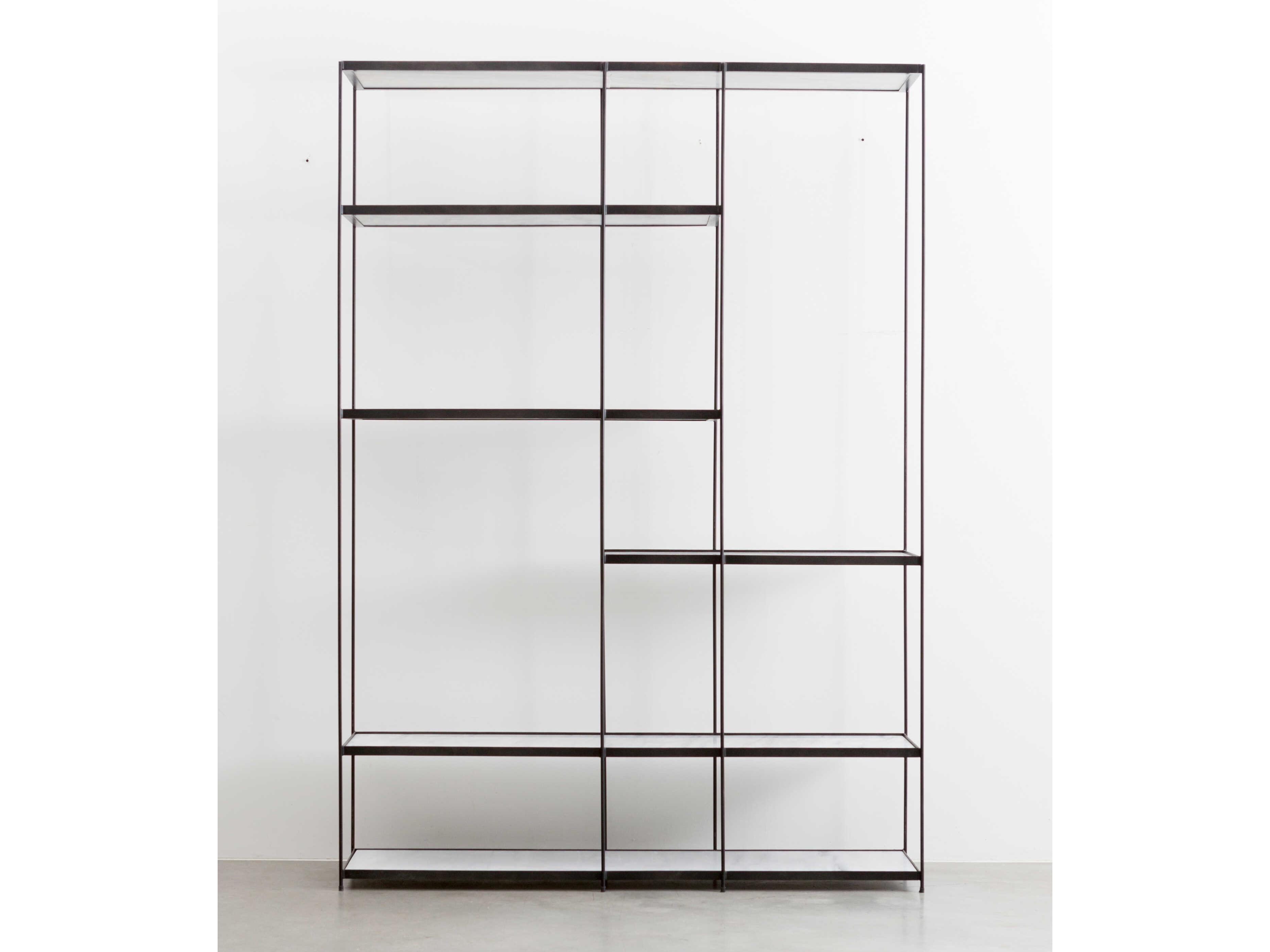 Mobital Etta Matte Black Etagere