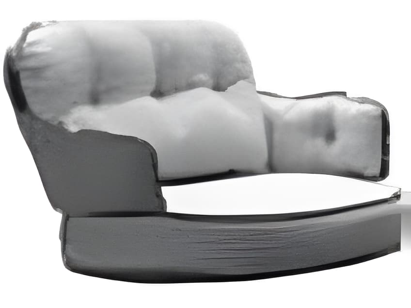 Meadowcraft Athens Replacement Cushion Cuddle Chair