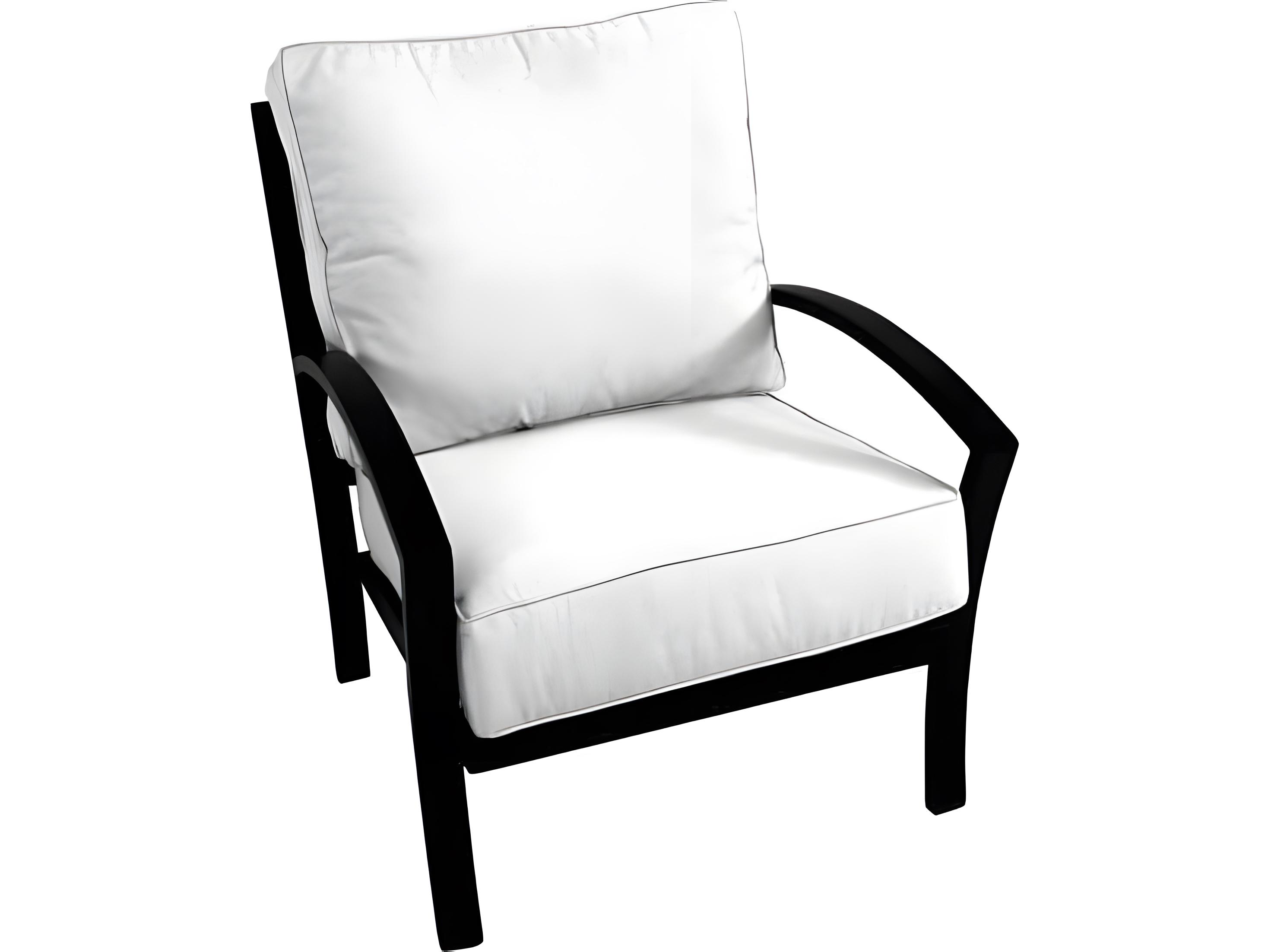 Meadowcraft Maddux Wrought Iron Patio Lounge Chair