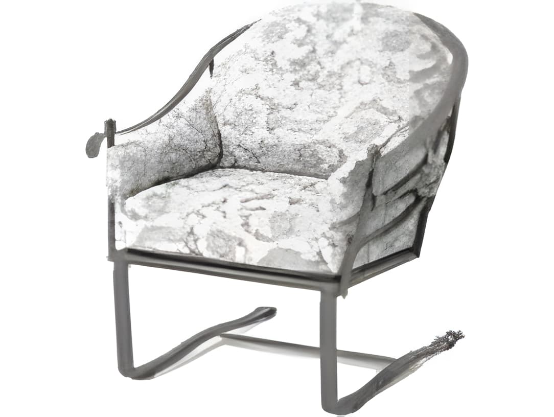 Meadowcraft Milano Wrought Iron Club Chair Replacement Cushions