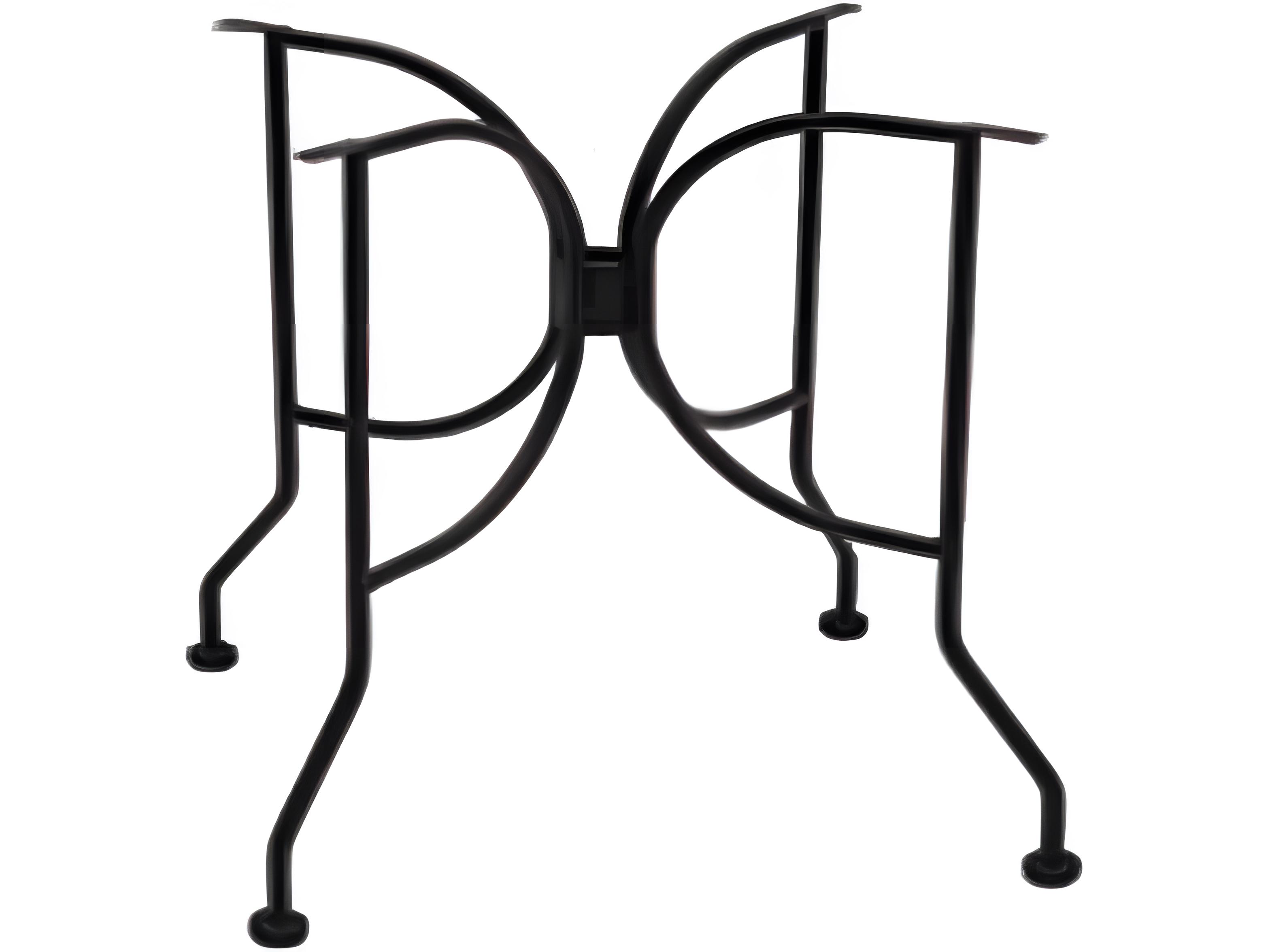 Meadowcraft Wrought Iron Butterfly Table Base