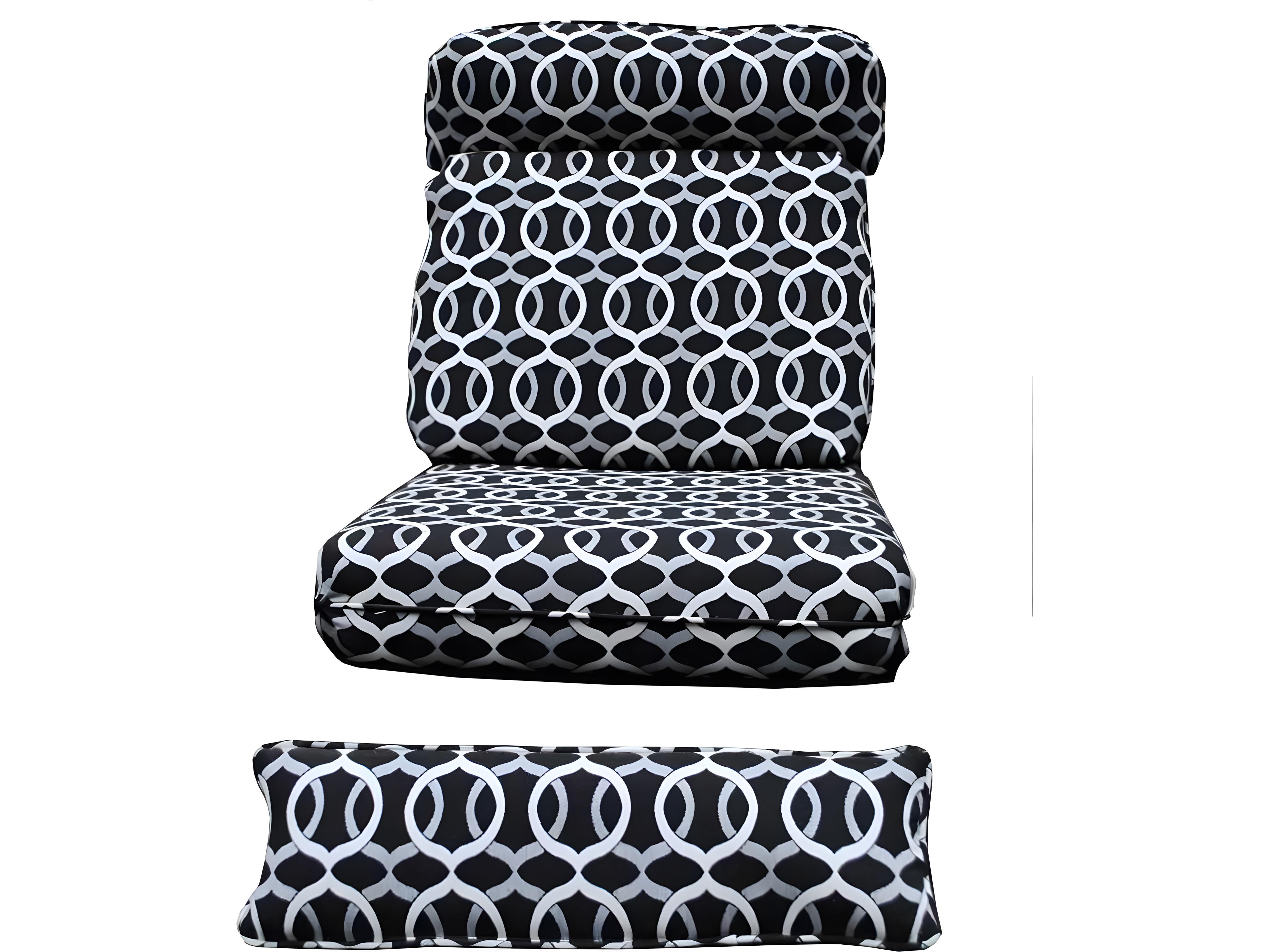 Meadowcraft Barcelona Deep Seating Recliner Cushion Set