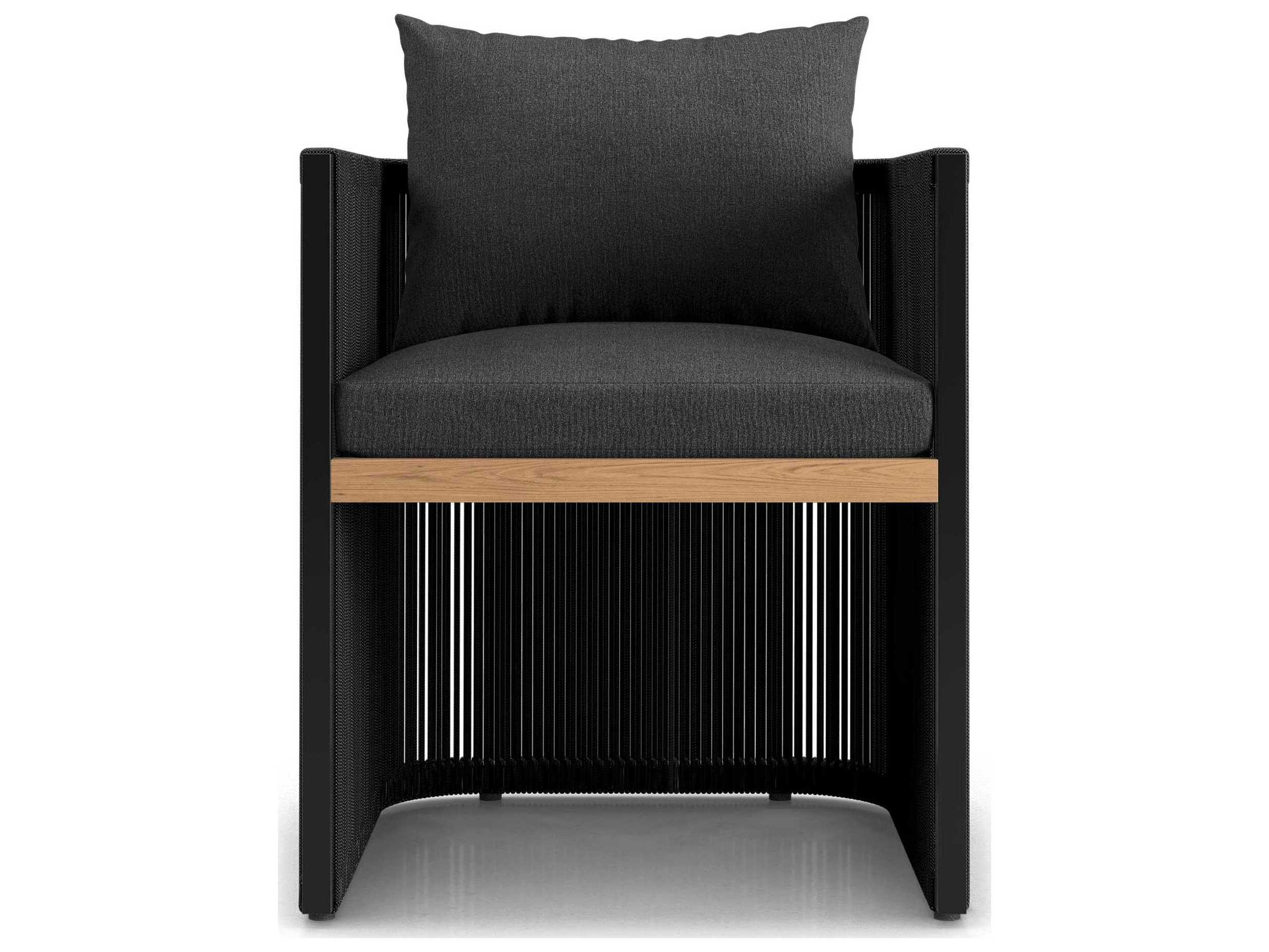 ModLuxe Outdoor Haukland Aluminum Rope Cushion Dining Chair