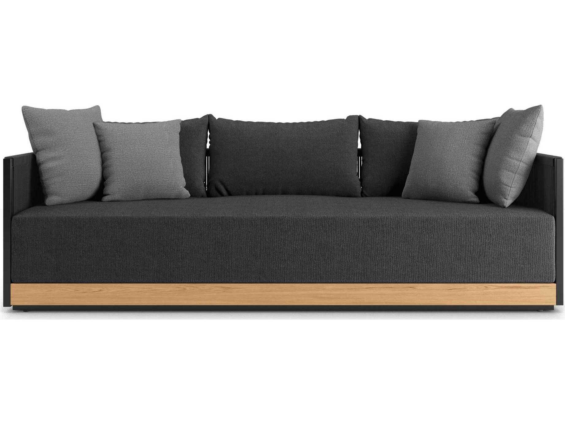 ModLuxe Outdoor Haukland Aluminum Rope Cushion Sofa