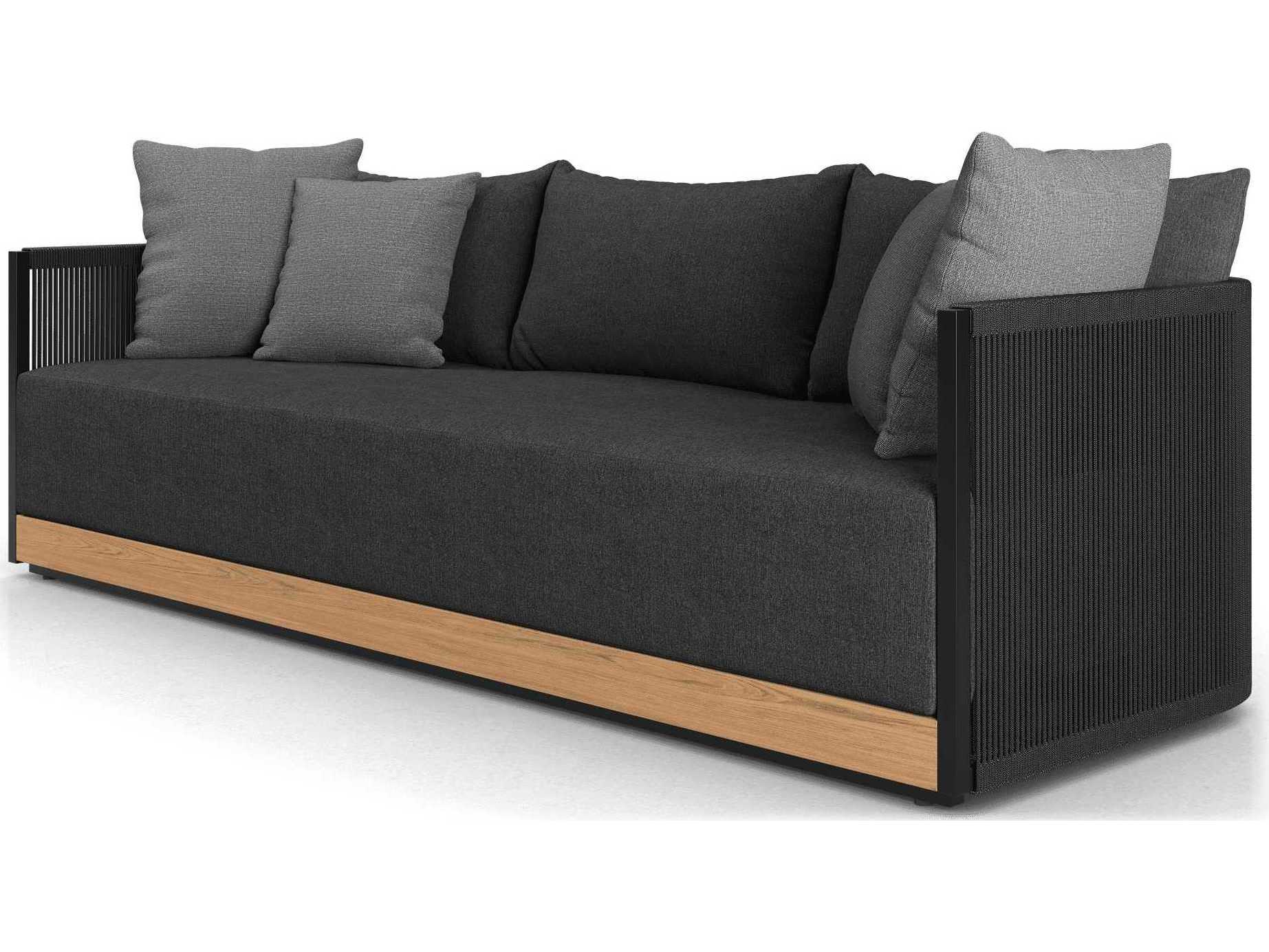 ModLuxe Outdoor Haukland Aluminum Rope Cushion Sofa