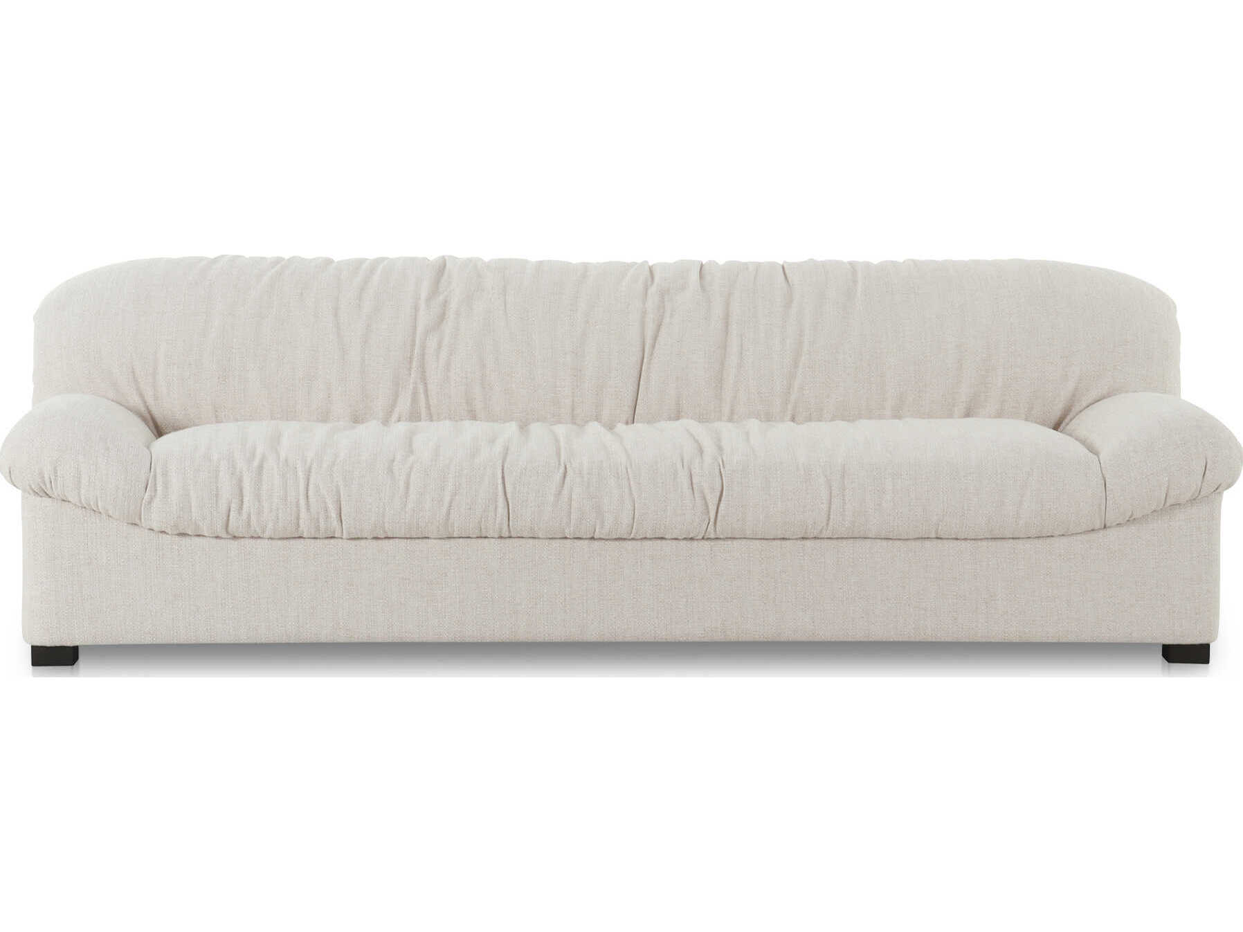 Moe's Home Halston Cream Upholstered Sofa