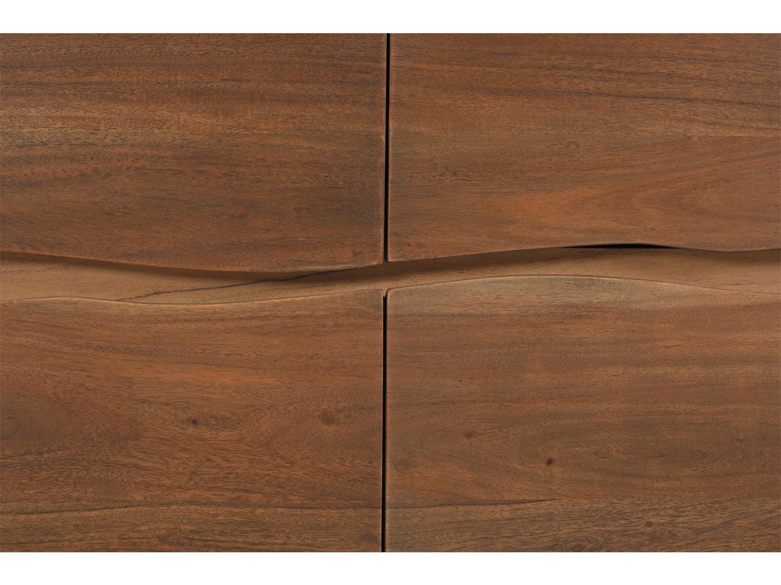 Moe's Home Watson 4-Drawers Acacia Wood Double Dresser