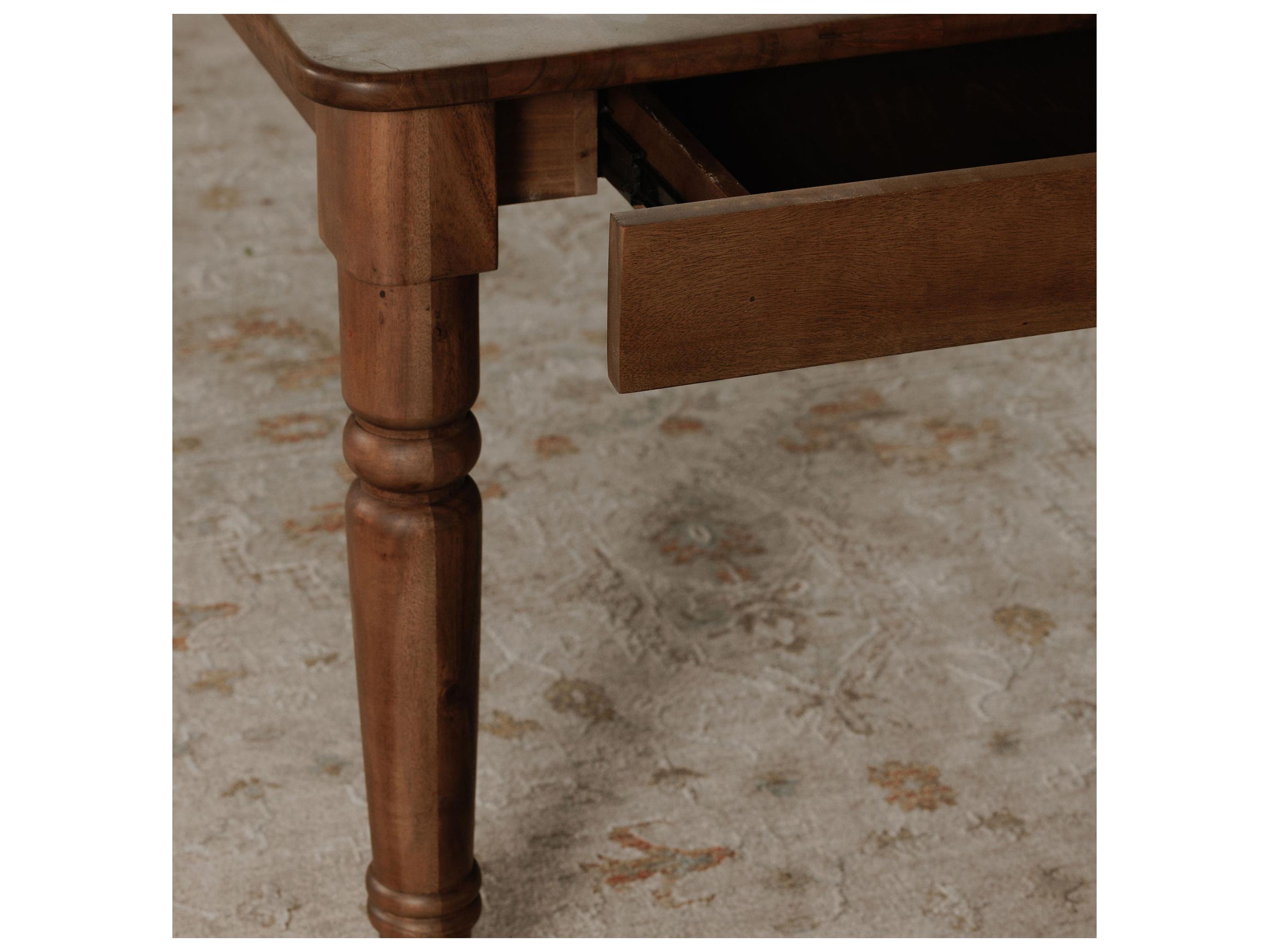 Moe's Home Russet Rectangular Wood Dining Table