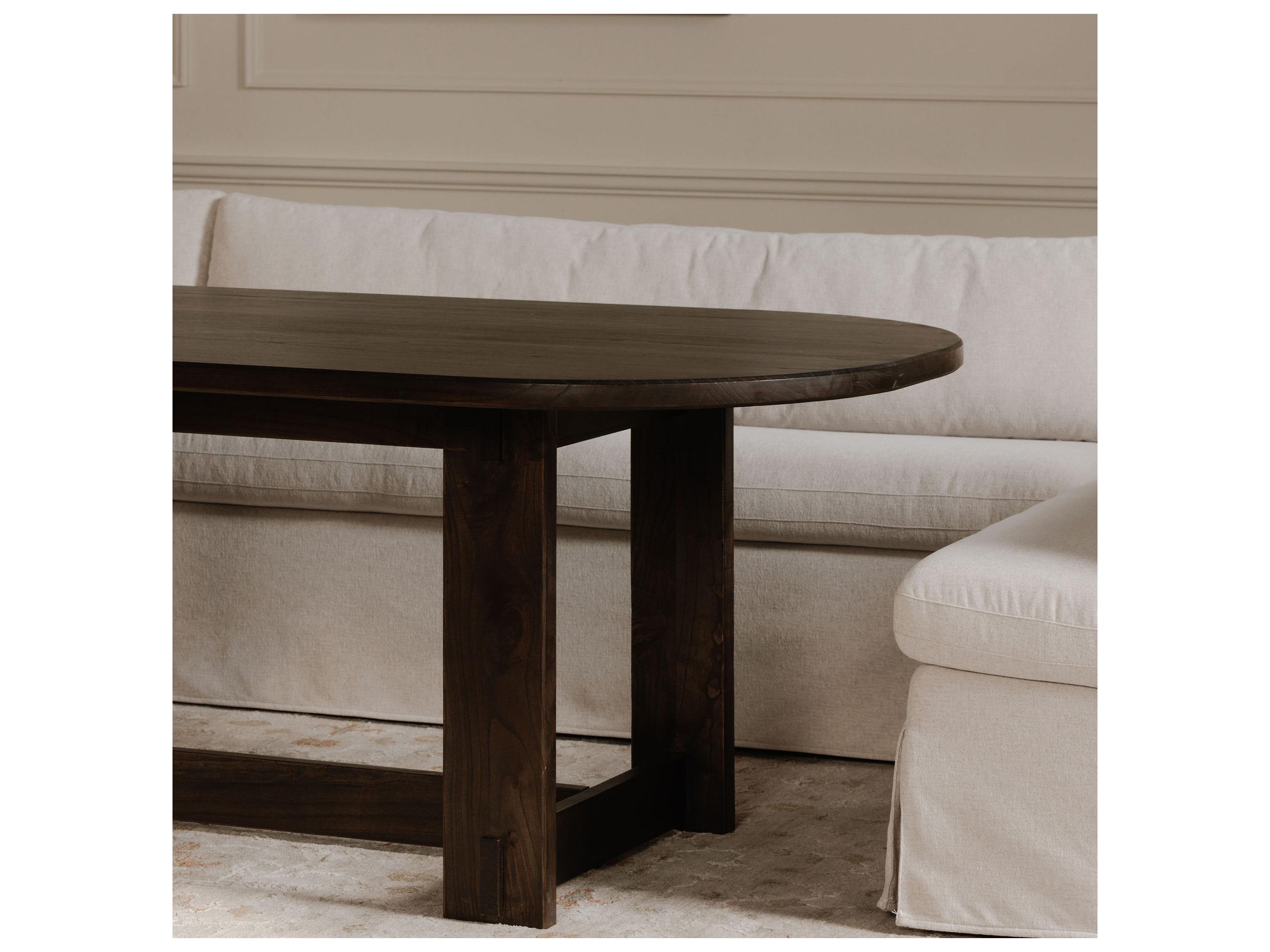 Moe's Home Glenn Oval Wood Dining Table