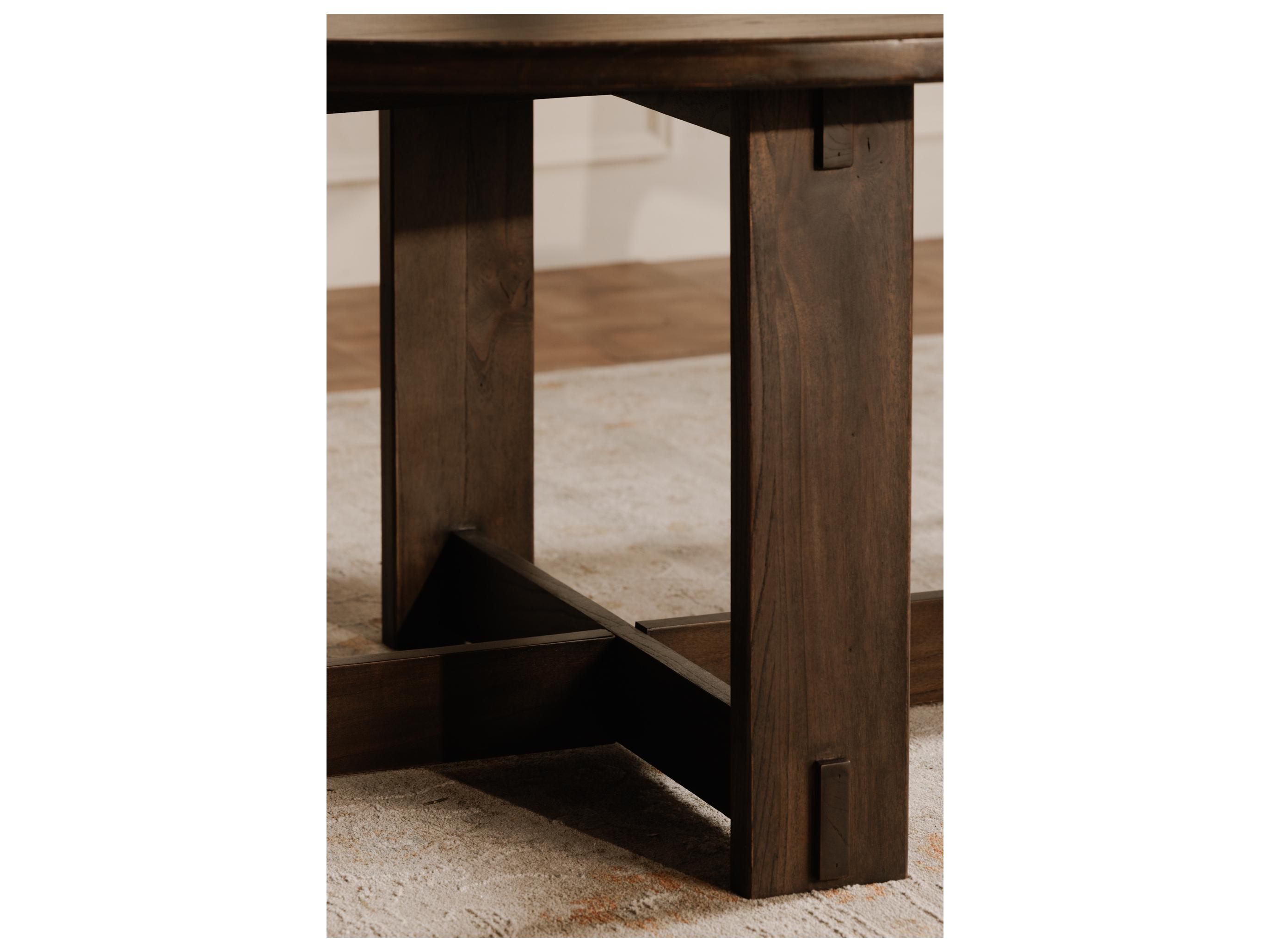 Moe's Home Glenn Round Wood Dining Table