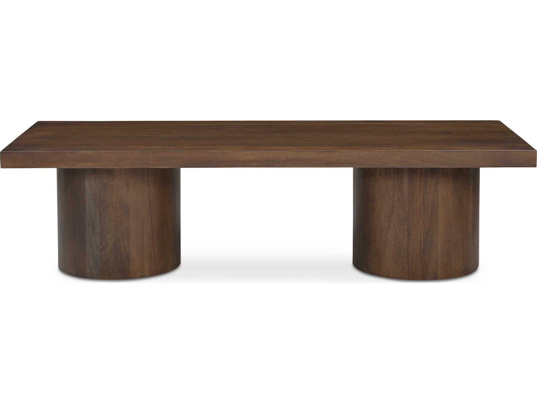 Moe's Home Hadley Rectangular Wood Warm Brown Neem Coffee Table