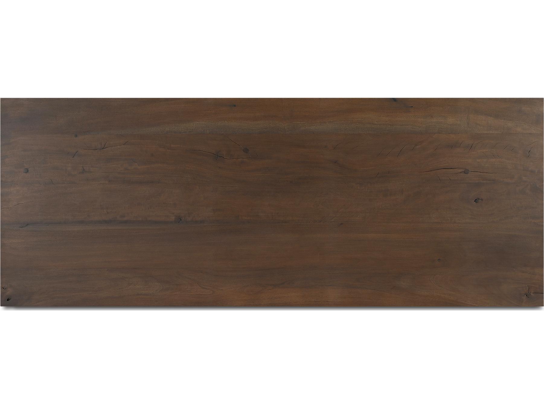 Moe's Home Hadley Rectangular Wood Warm Brown Neem Coffee Table