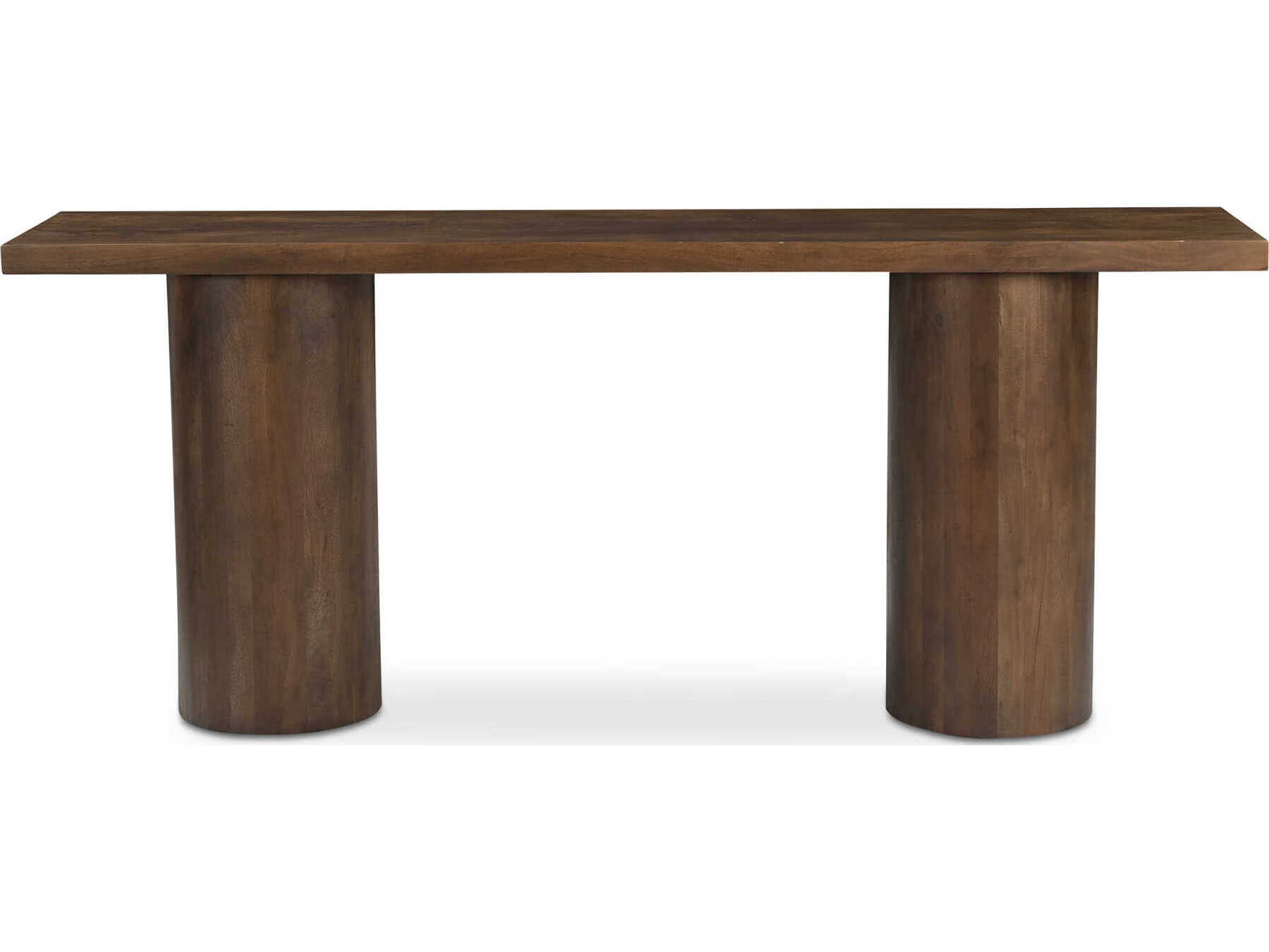 Moe's Home Hadley Rectangular Wood Warm Brown Neem Console Table
