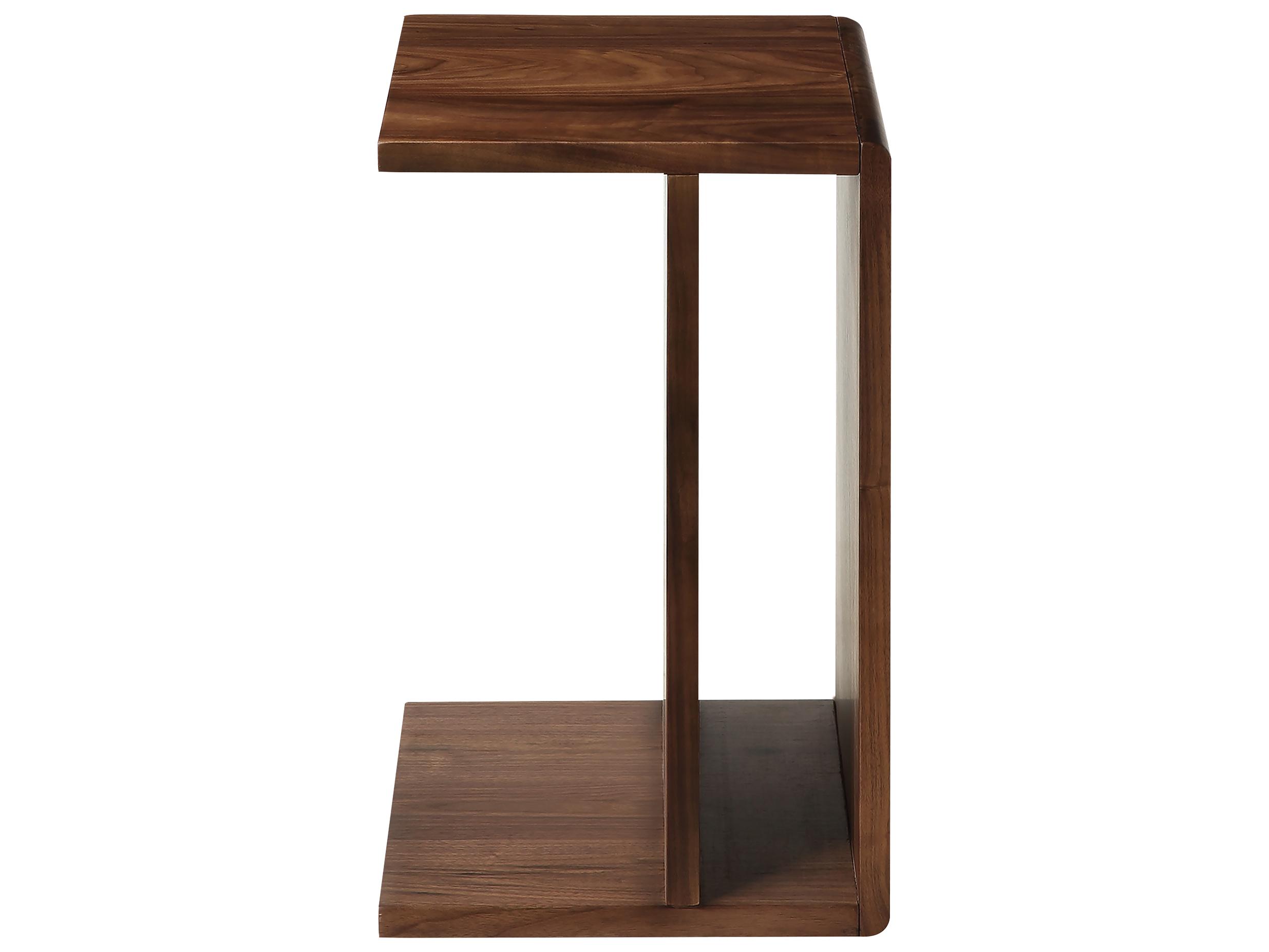 Moe's Home Rectangular Wood Natural Walnut End Table