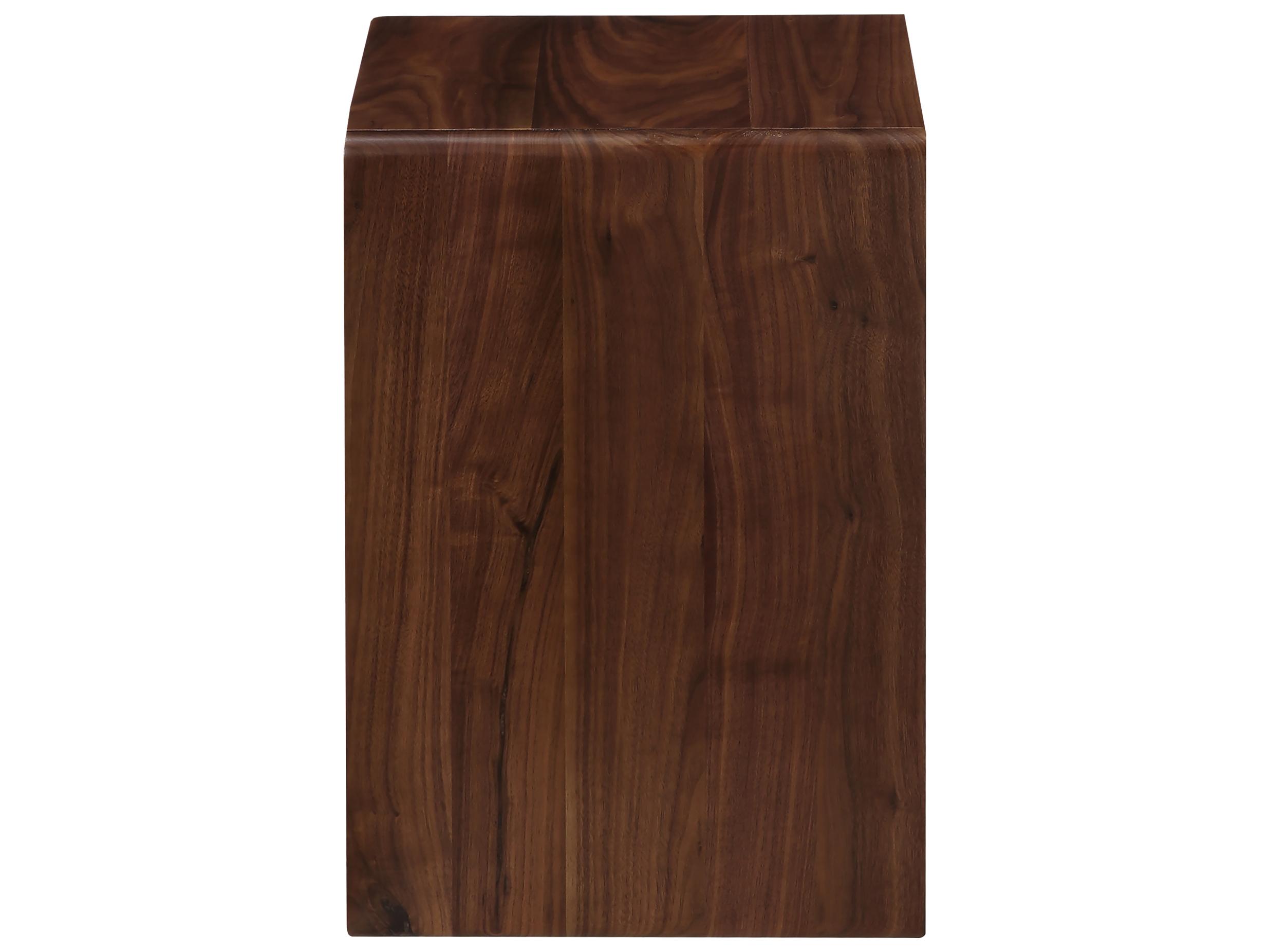 Moe's Home Rectangular Wood Natural Walnut End Table