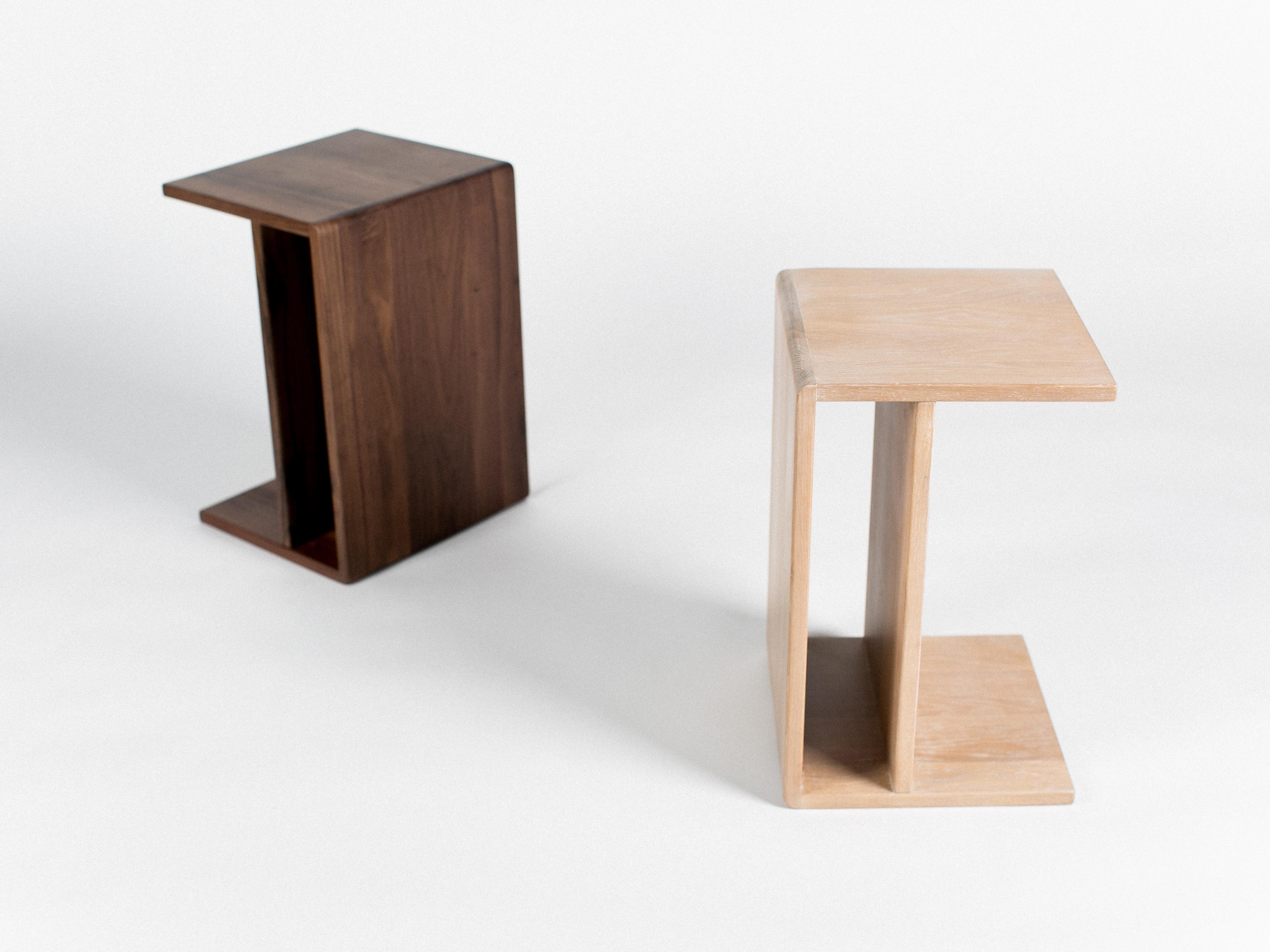 Moe's Home Rectangular Wood Natural Walnut End Table