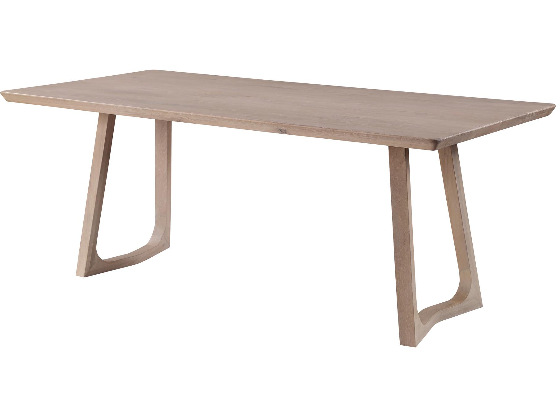 Moe's Home Silas Dining Table White Oak