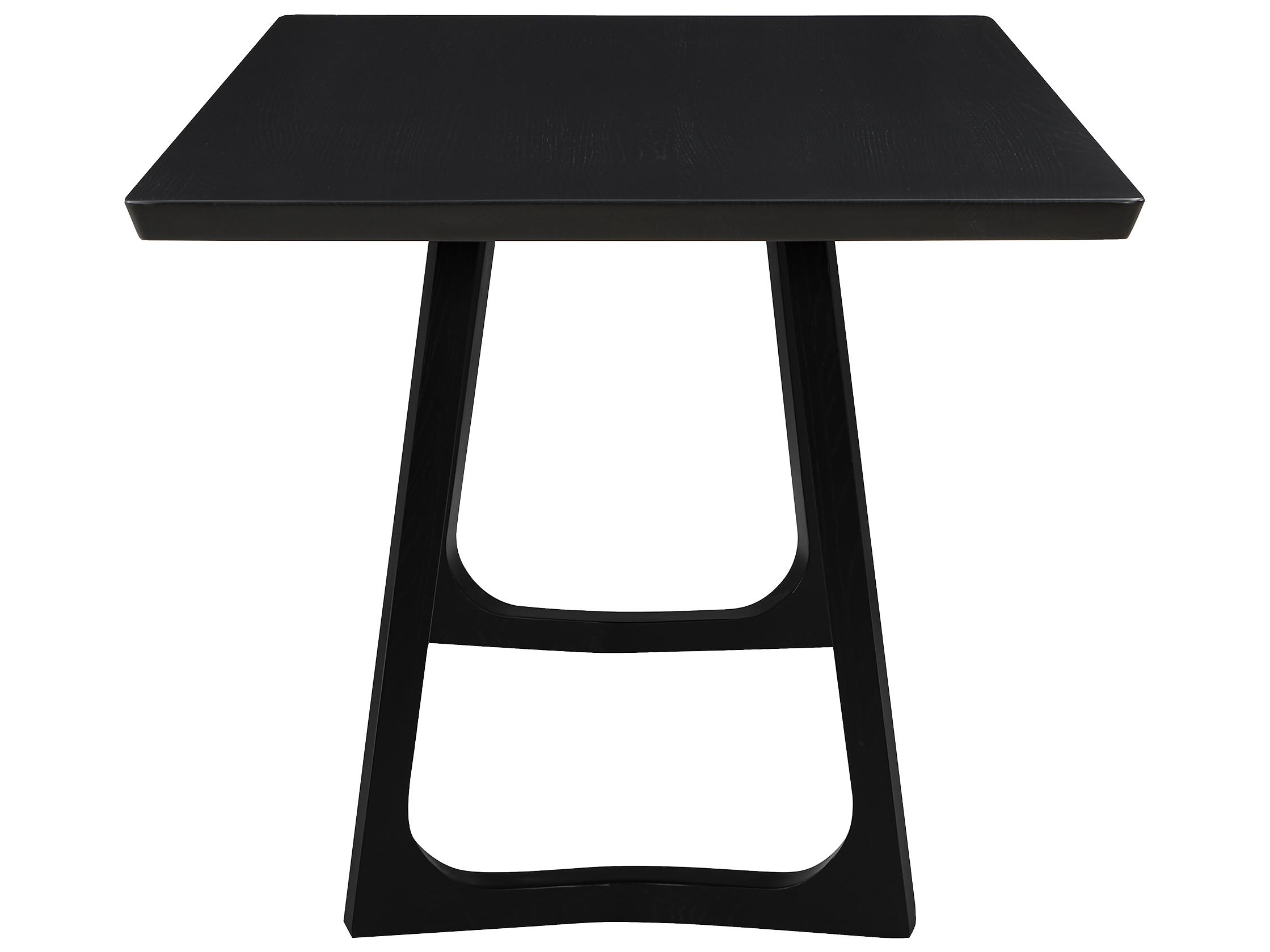 Moe's Home Silas Dining Table Black Ash