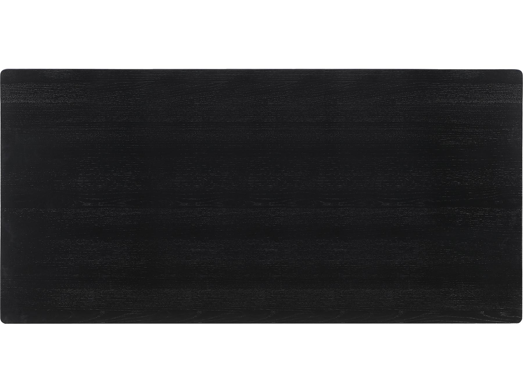 Moe's Home Silas Dining Table Black Ash