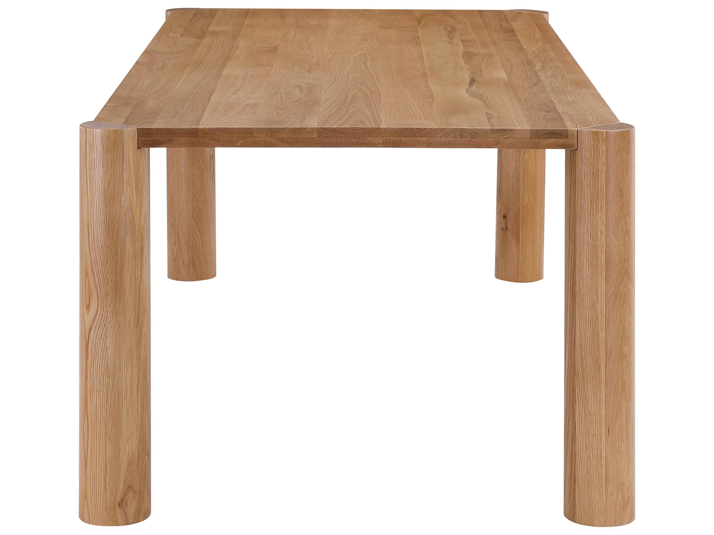Moe's Home Post Small Dining Table Natural Oak