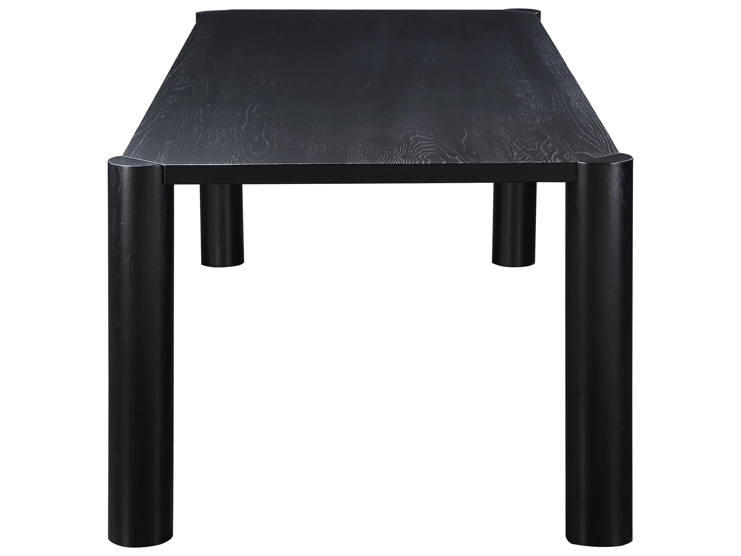 Moe's Home Post Large Dining Table Black