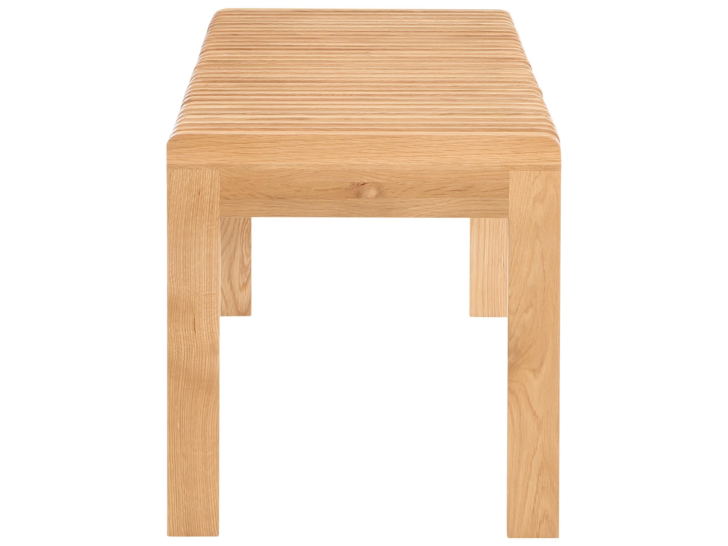 Moe's Home Rohe Natural Oak Brown Accent Bench