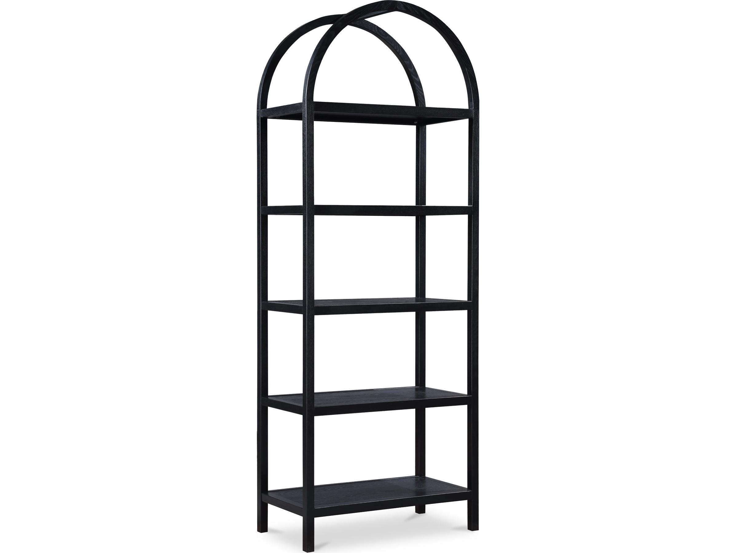 Moe's Home Black Bookcase