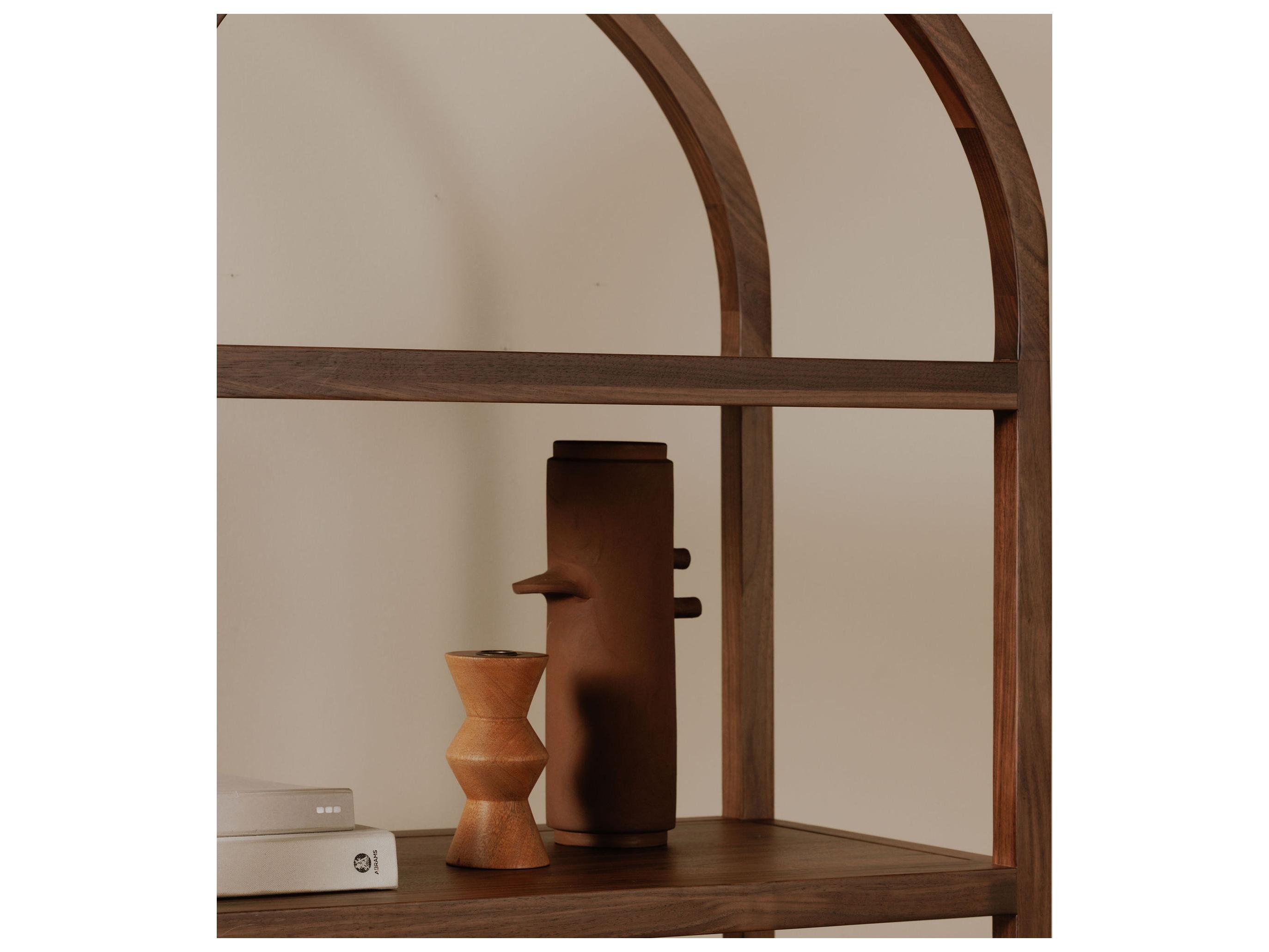 Moe's Home Eero Walnut Bookcase