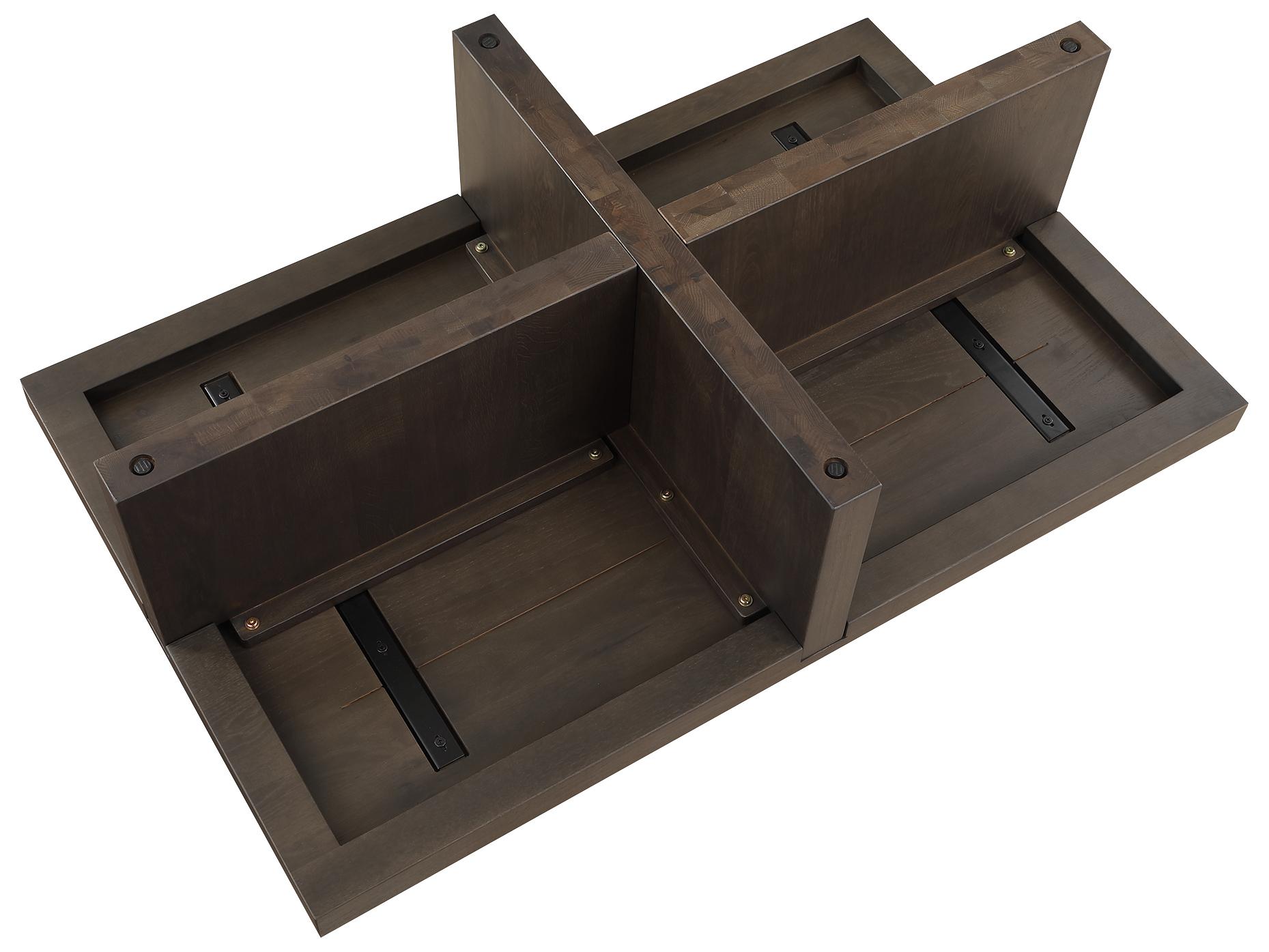 Moe's Home Folke Rectangular Wood Brown Coffee Table