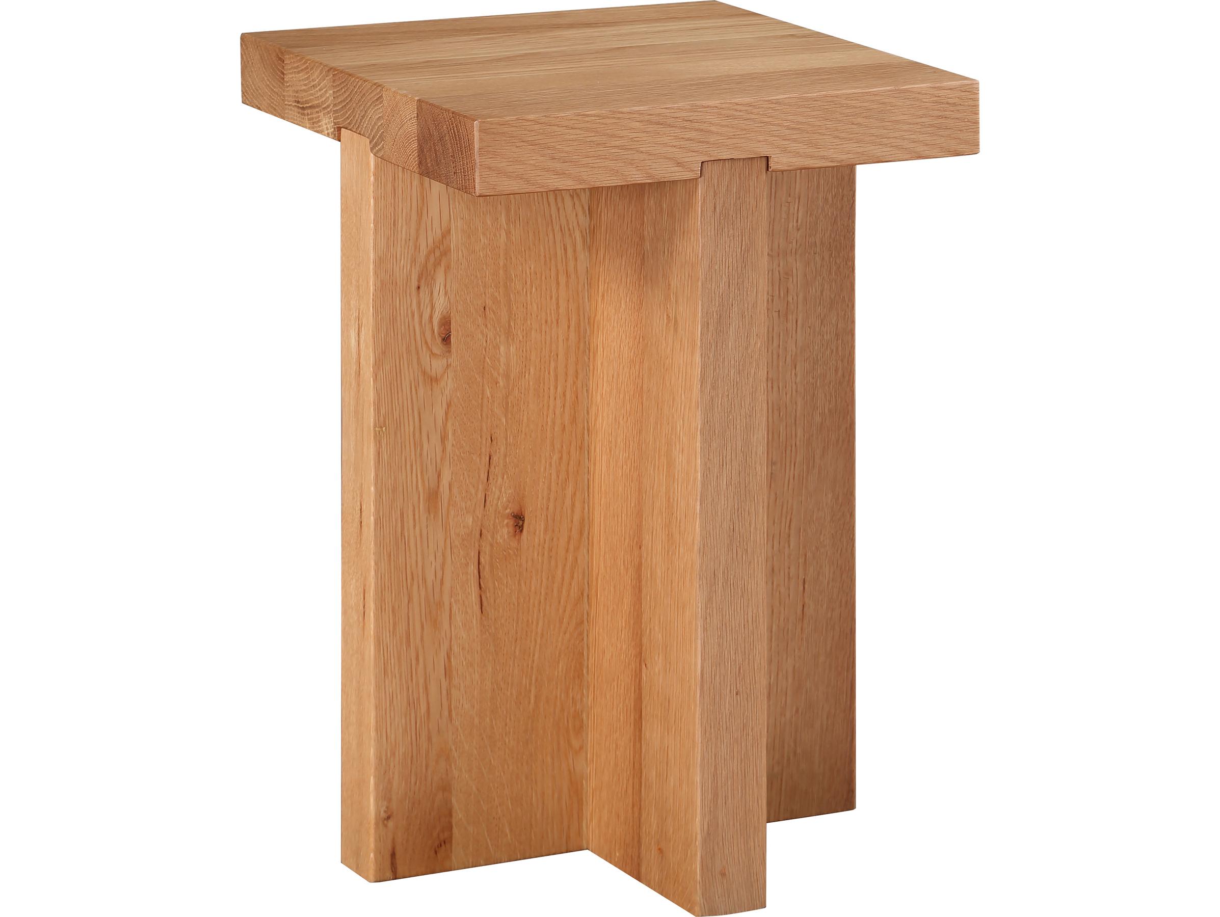 Moe's Home Folke Square Wood Natural End Table