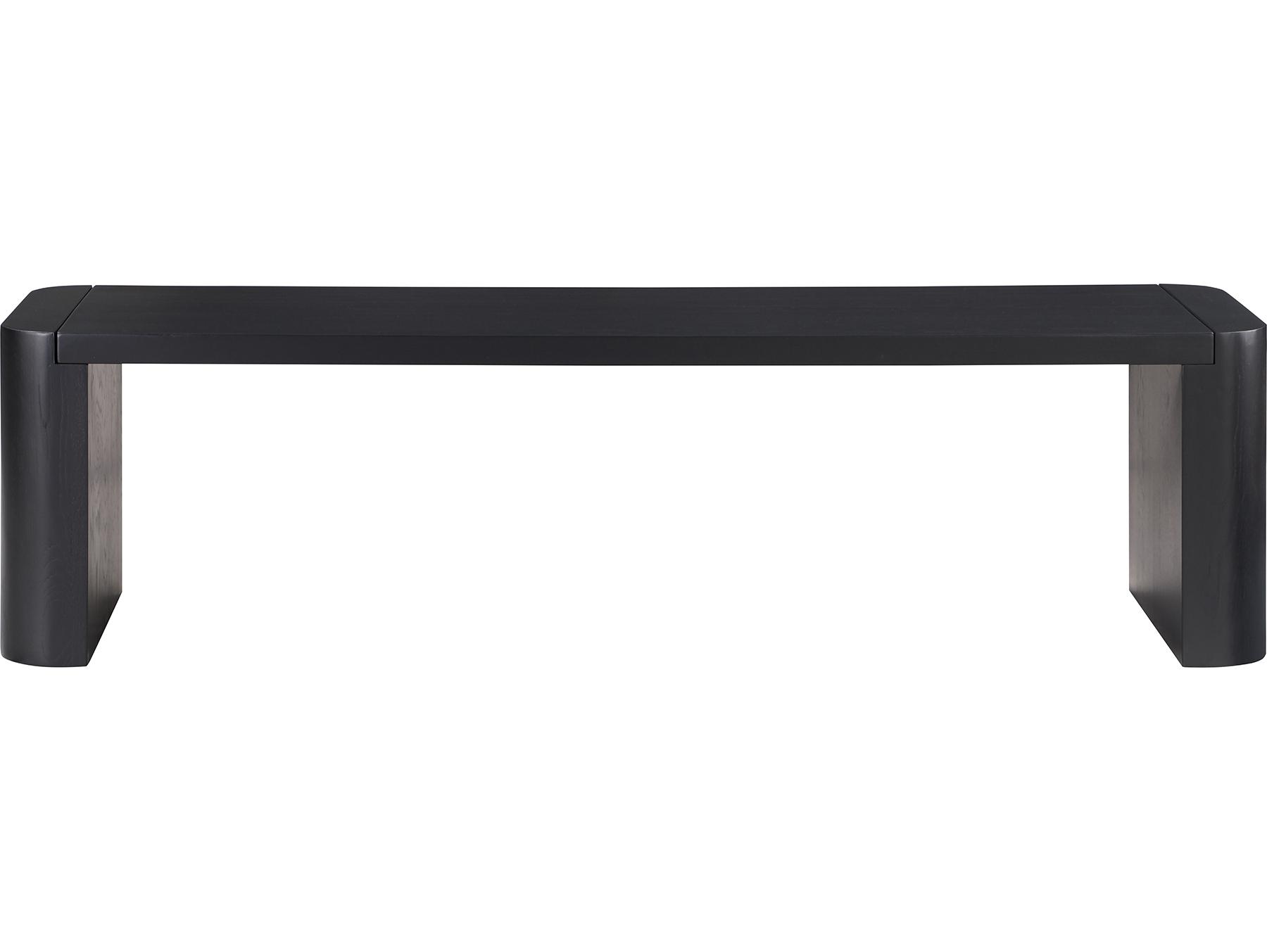 Moe's Home Post Black Accent Bench