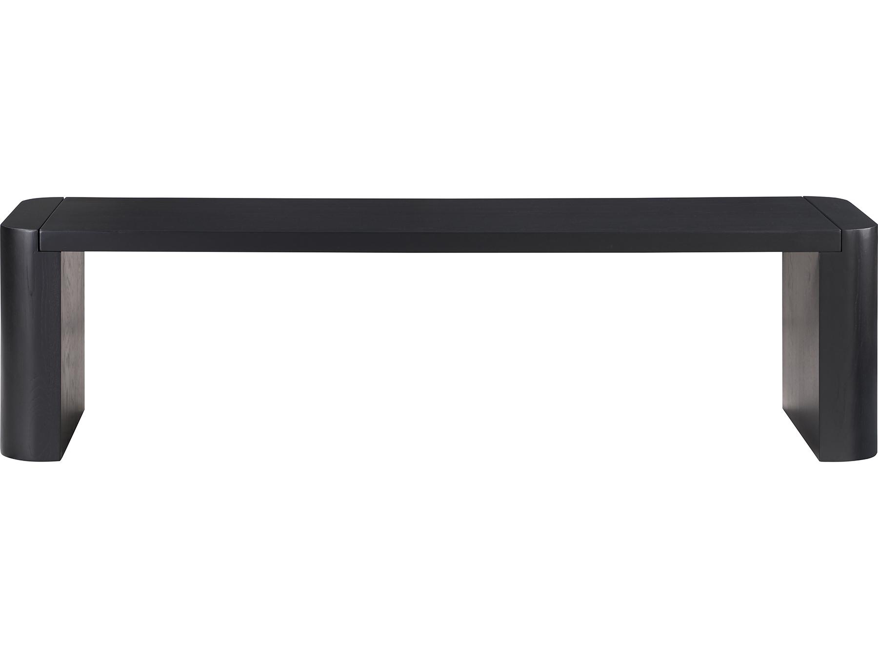 Moe's Home Post Black Accent Bench